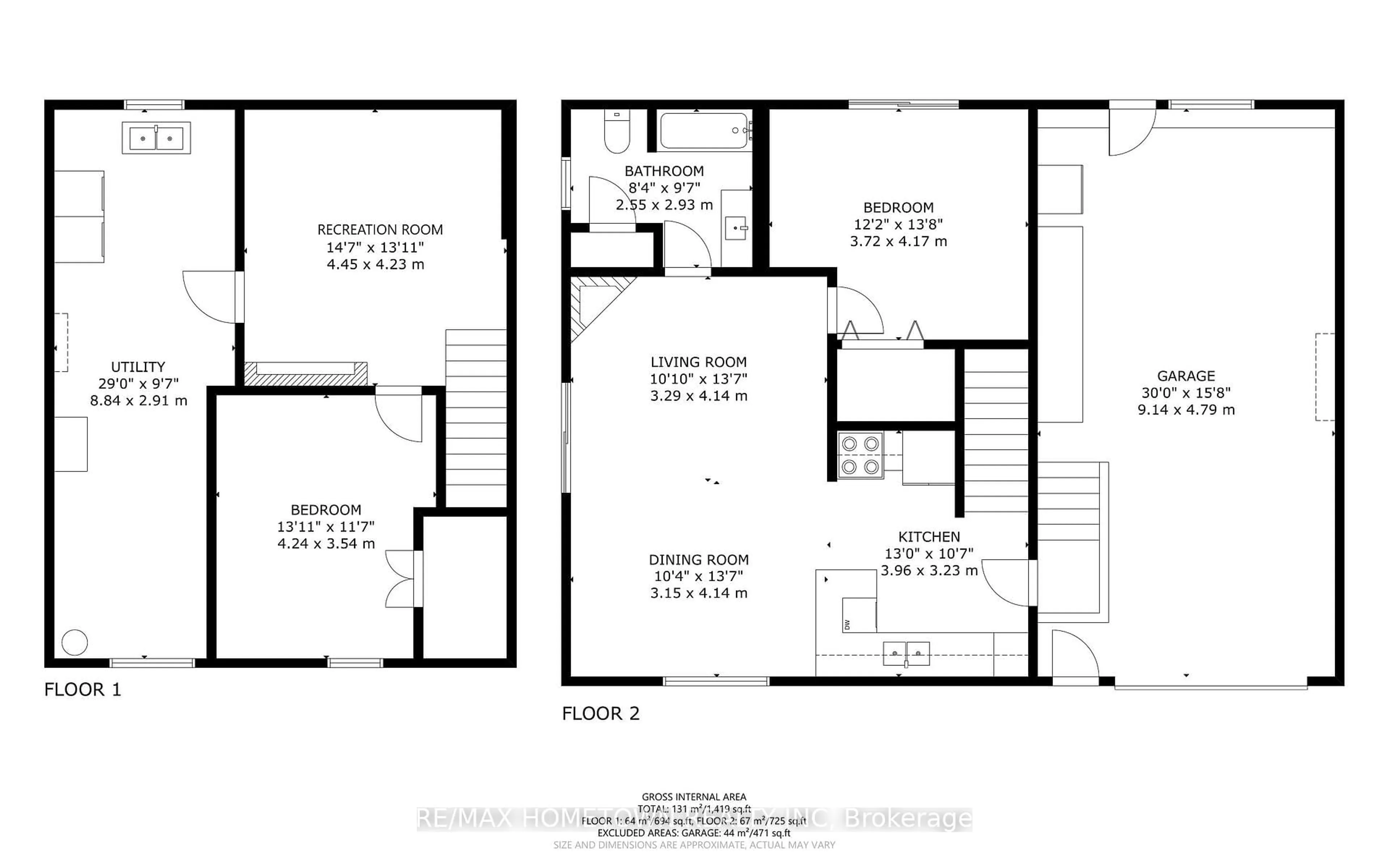 Floor plan for 5414 Brinston Rd, South Dundas Ontario K0E 1K0