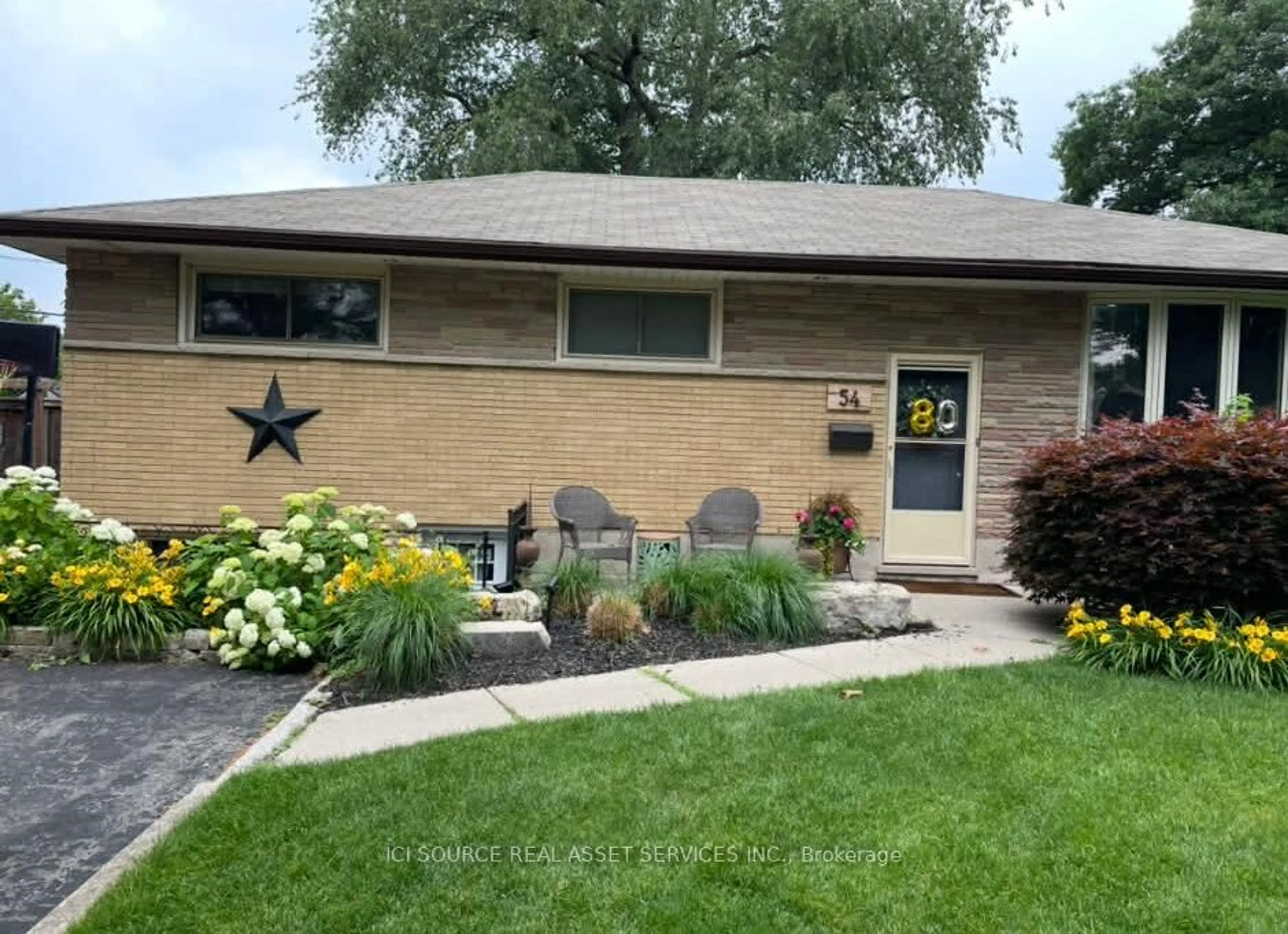 Home with brick exterior material, street for 54 Rockwyn Cres, London East Ontario N5W 1S9