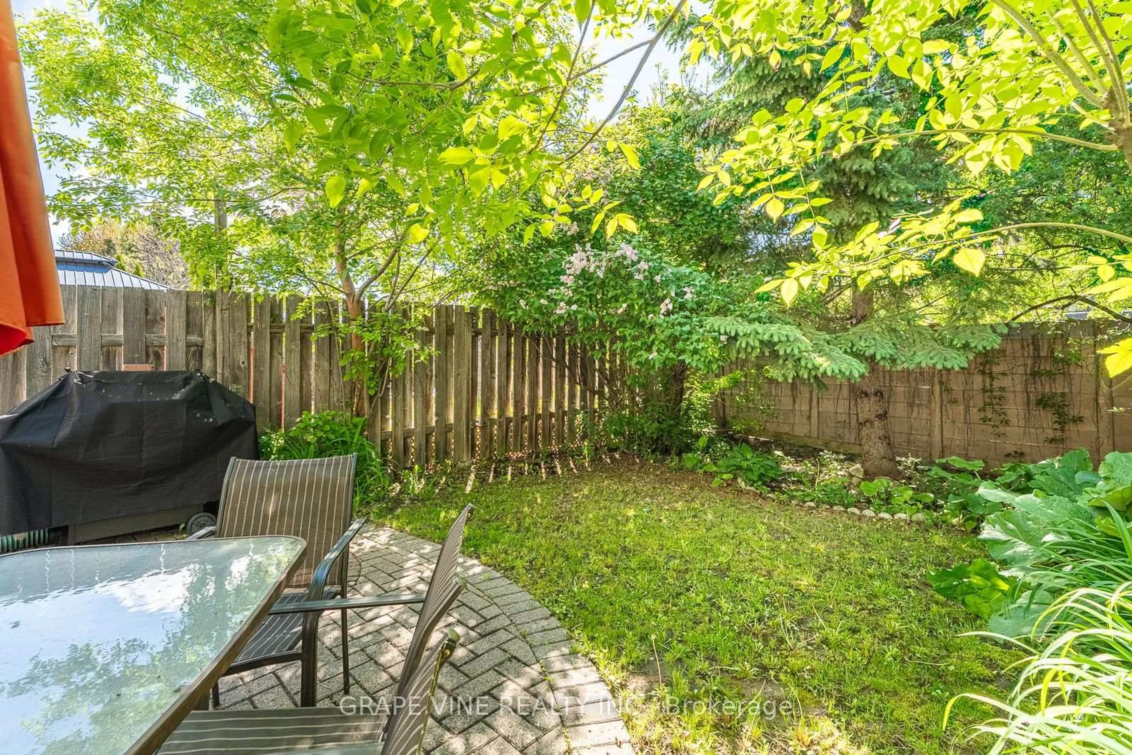Patio, forest/trees view for 66 Daventry Cres, Ottawa Ontario K2J 4M8