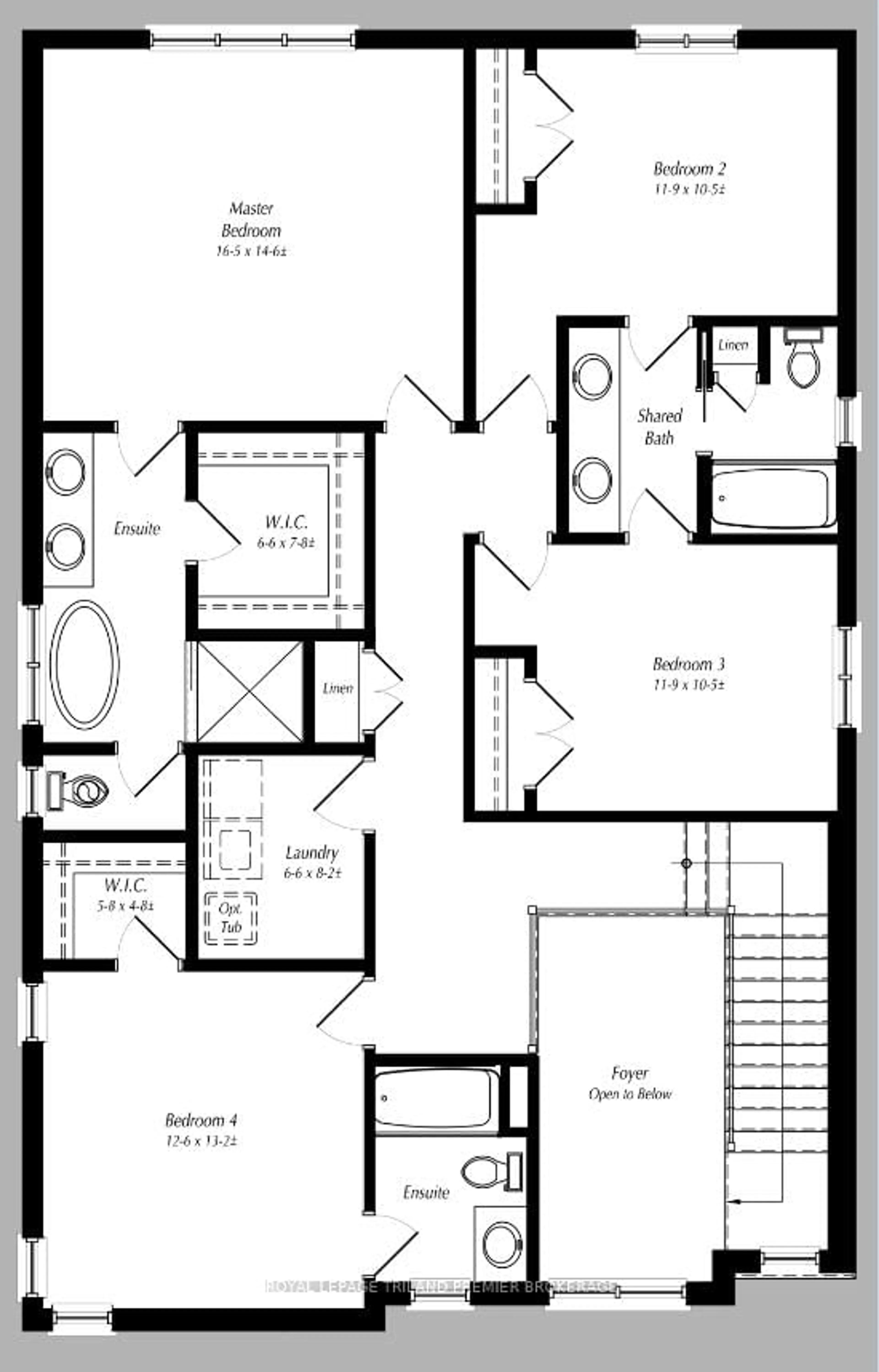 Floor plan for 2837 Buroak Dr, London North Ontario N6G 0N7