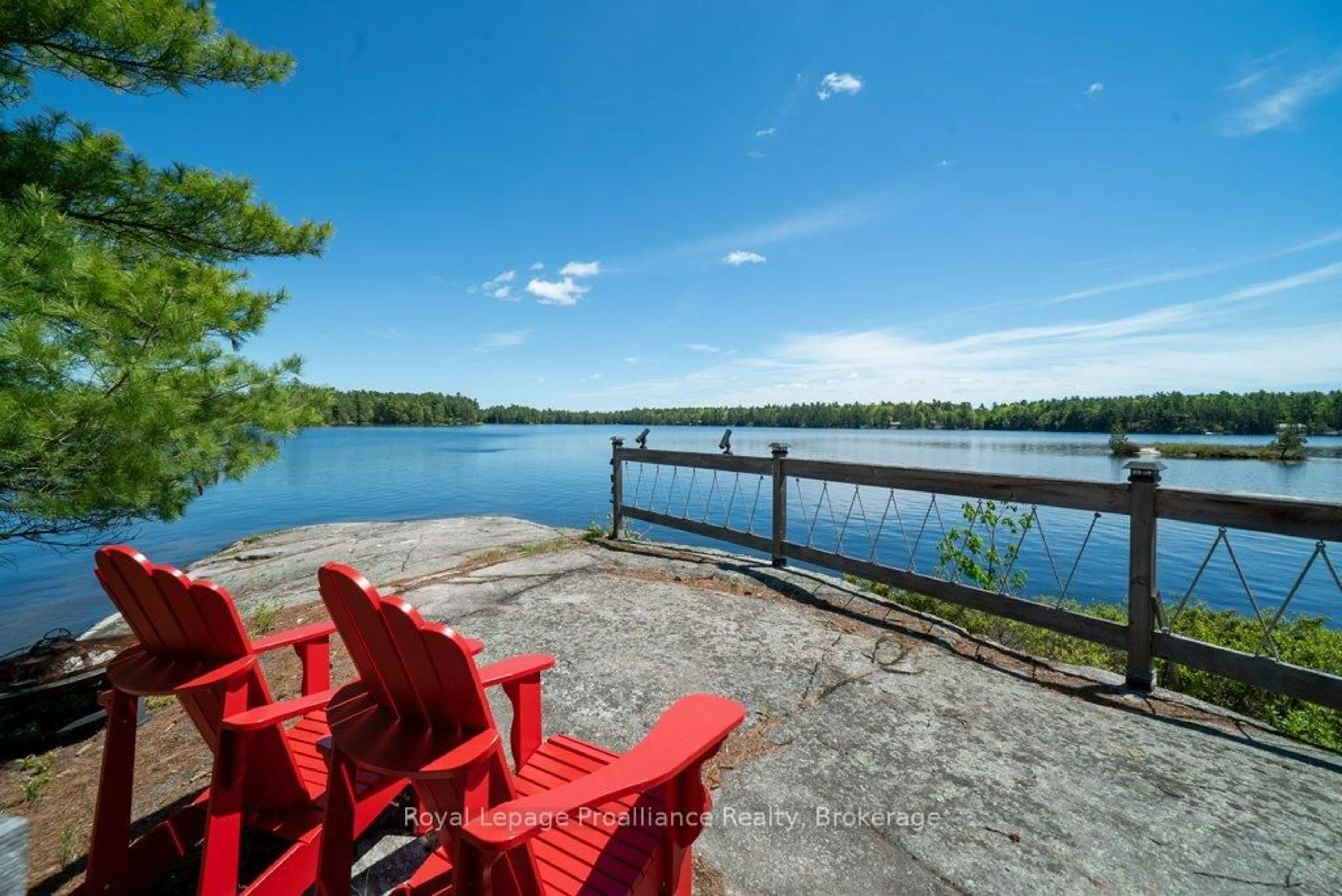 Patio, water/lake/river/ocean view for 1174 Marsh View Dr, Cloyne Ontario K0H 1K0