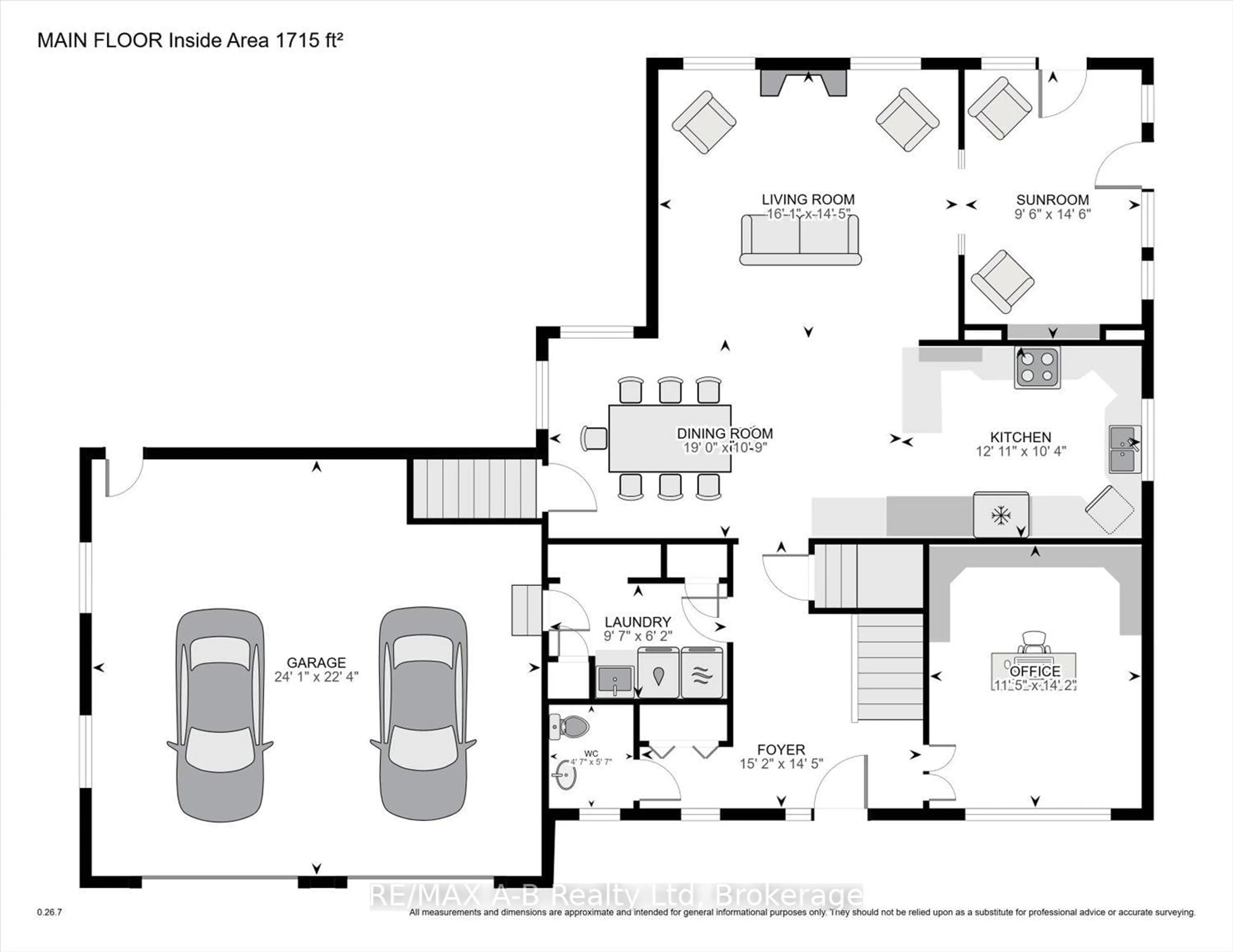 Floor plan for 138 Huron Rd, Perth South Ontario N0K 1X0