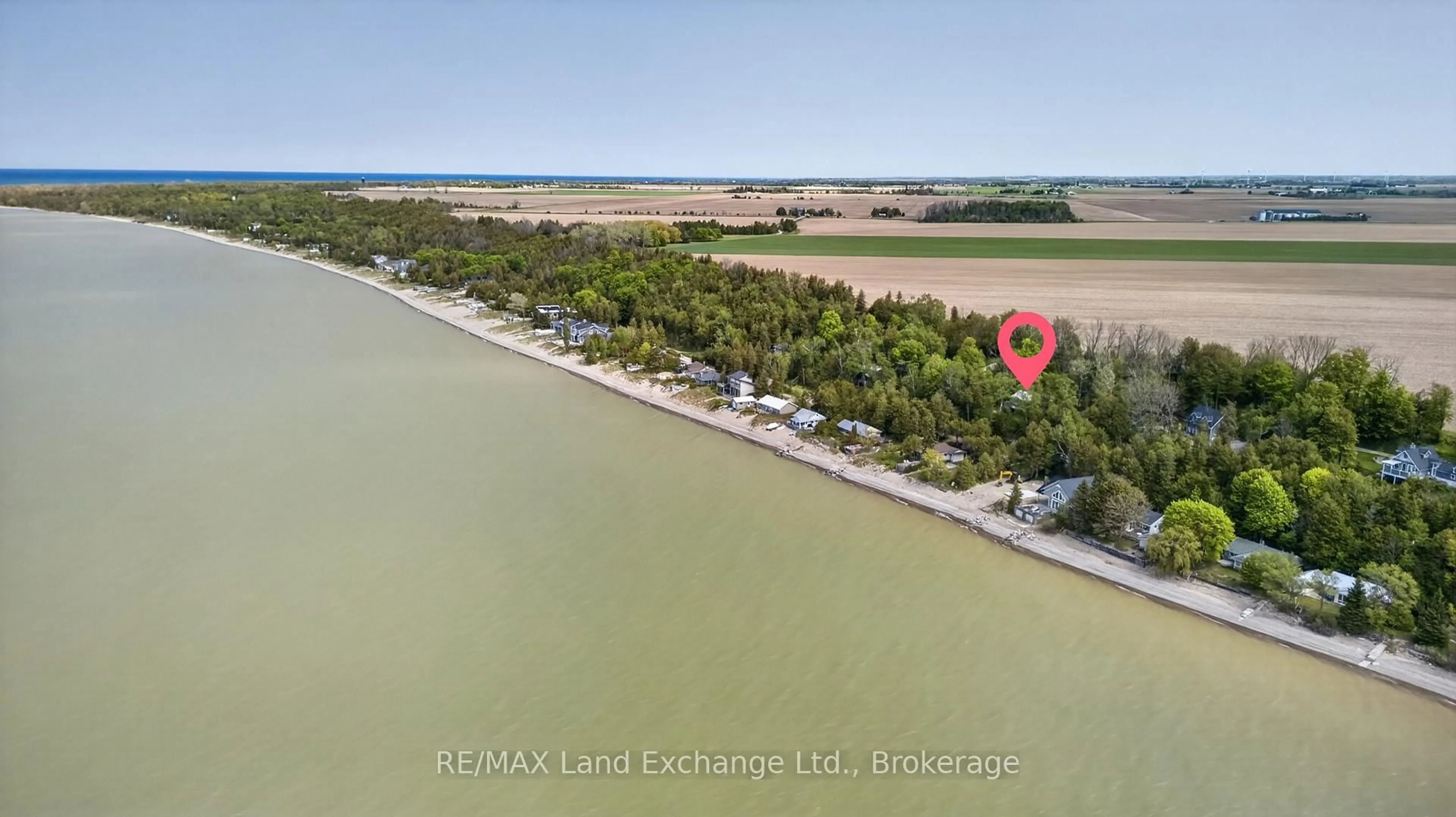 A pic from outside/outdoor area/front of a property/back of a property/a pic from drone, water/lake/river/ocean view for 86447 Mclean St, Ashfield-Colborne-Wawanosh Ontario N2Z 2X3