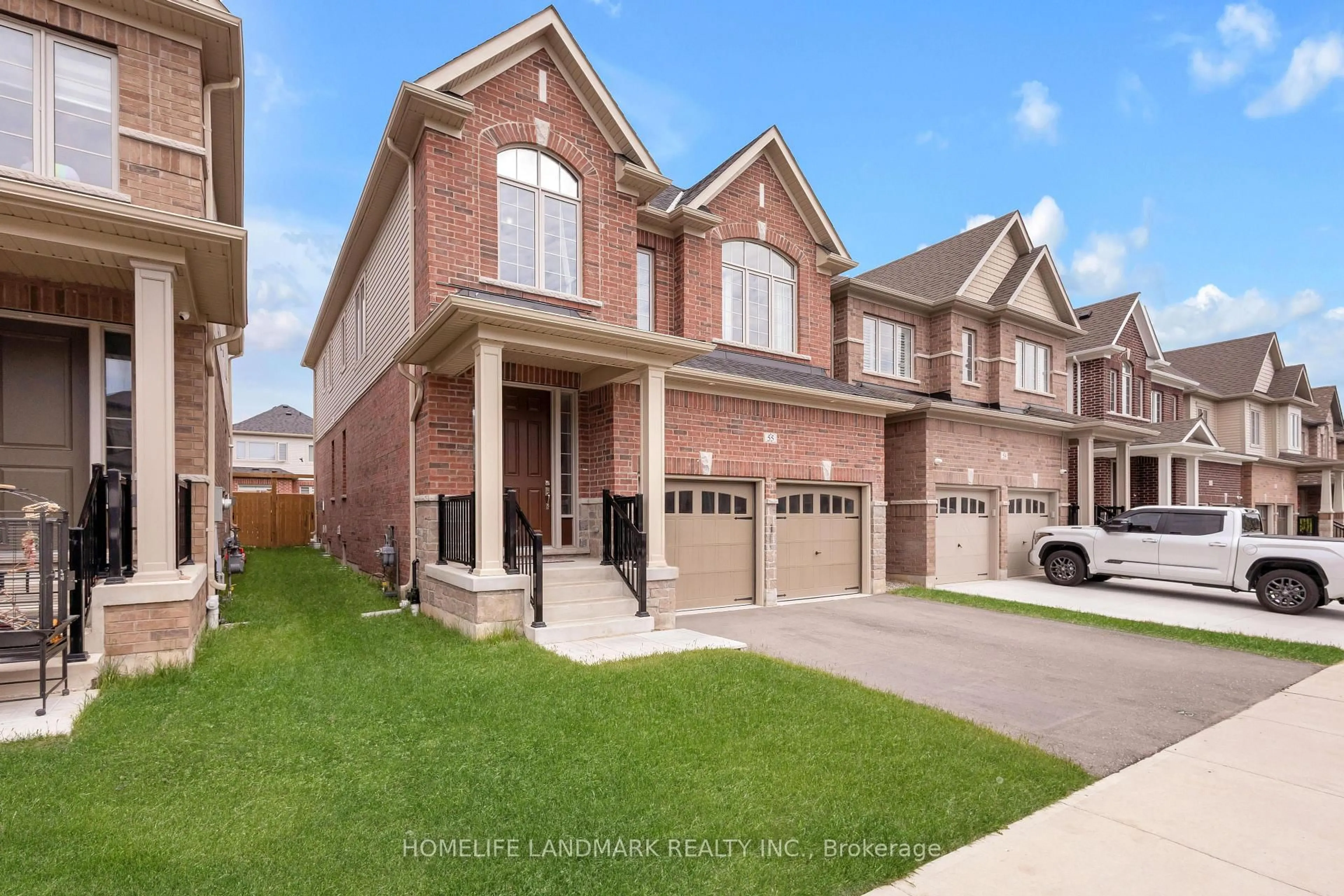 Home with brick exterior material, street for 55 GEORGINA St, Kitchener Ontario N2R 0S6