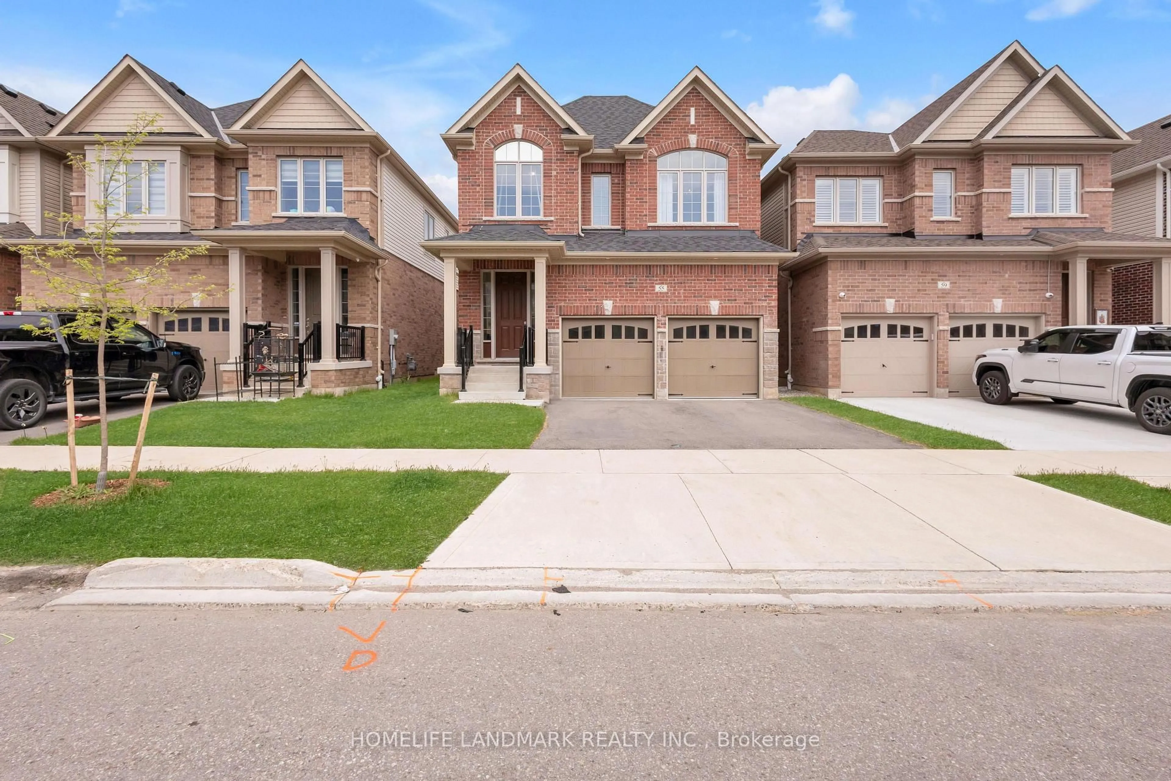 Home with brick exterior material, street for 55 GEORGINA St, Kitchener Ontario N2R 0S6