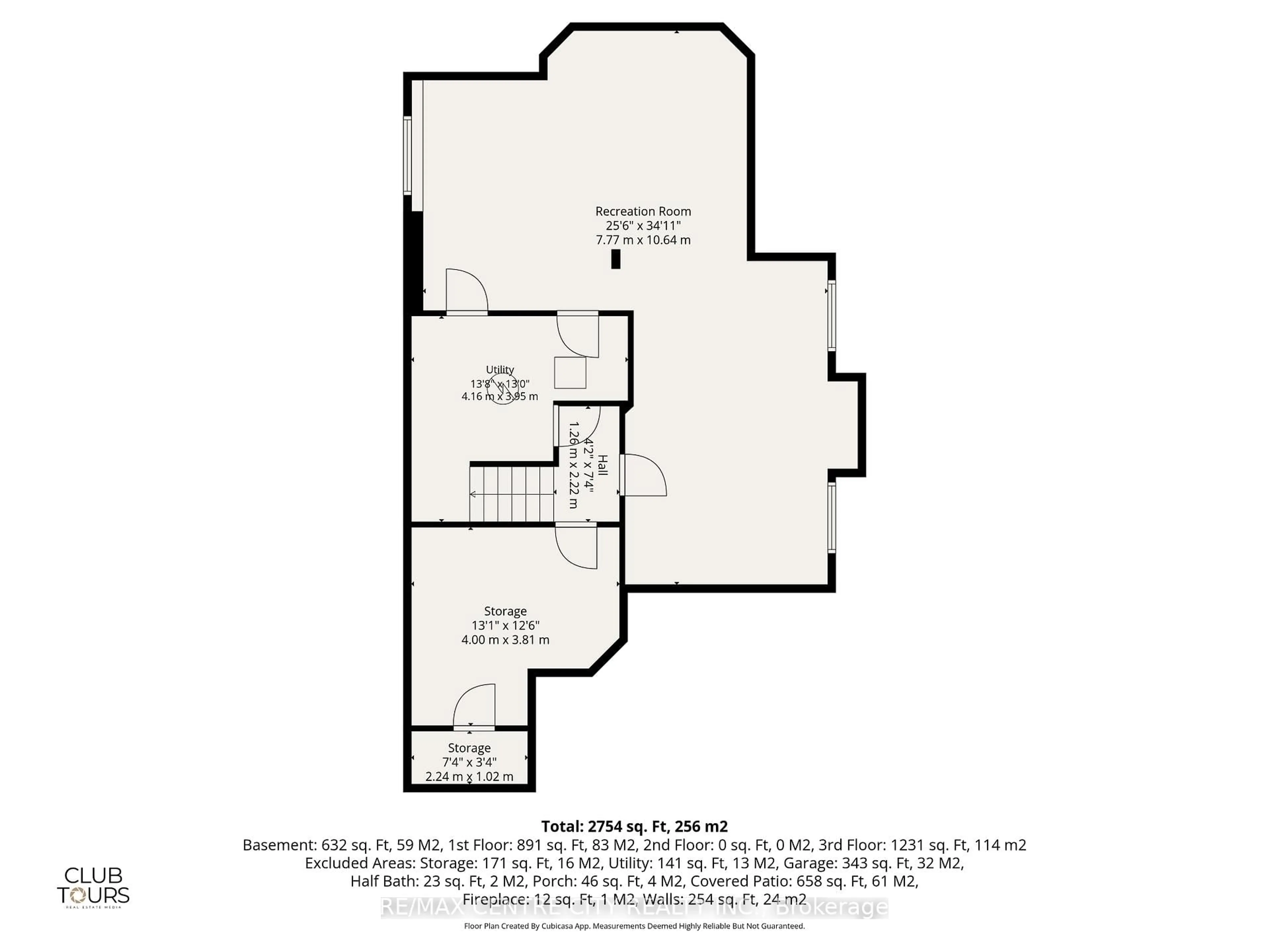 Floor plan for 1141 Crosscreek Cres, London East Ontario N5Y 6H6