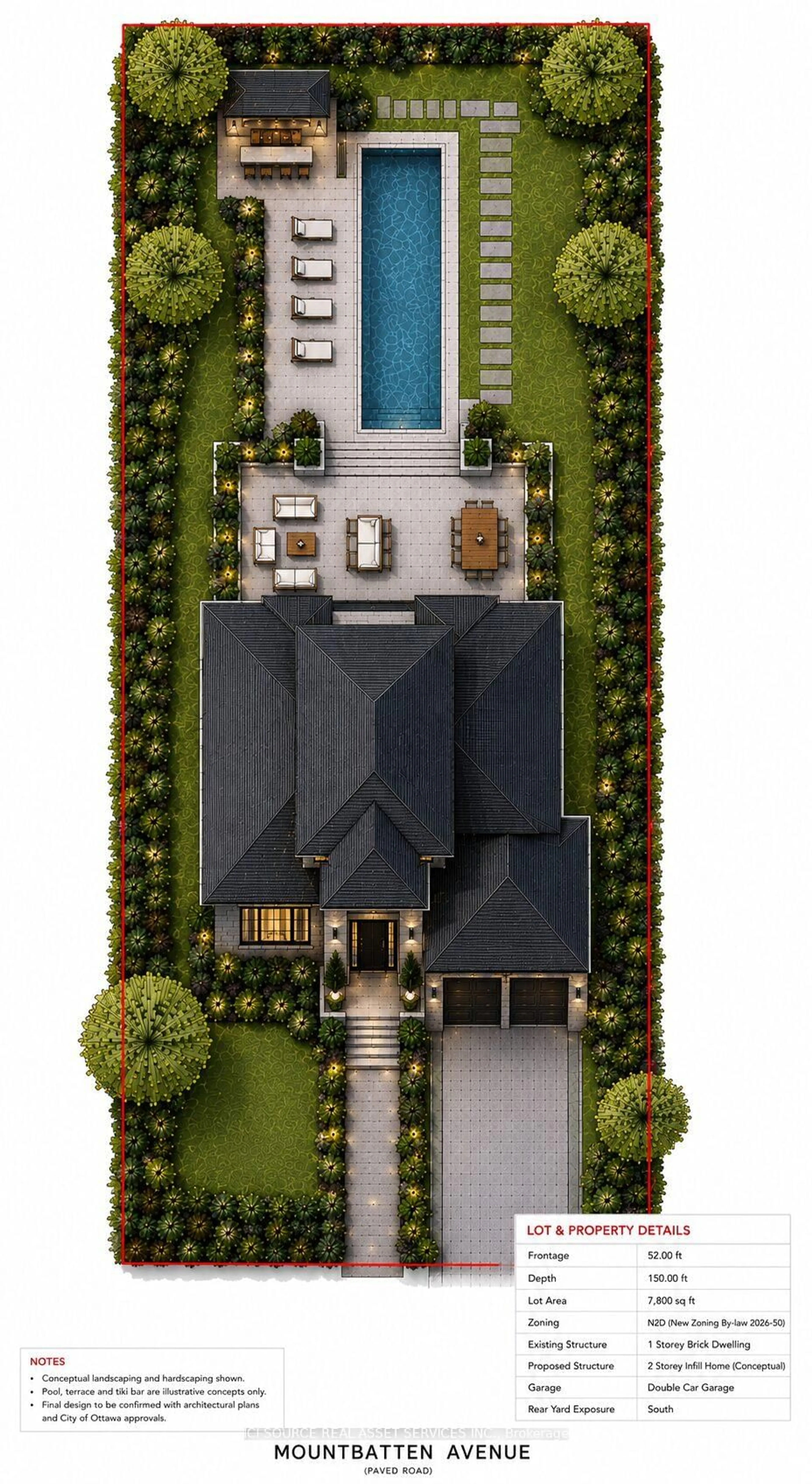 Floor plan for 312 Mountbatten Ave, Ottawa Ontario K1H 5W3