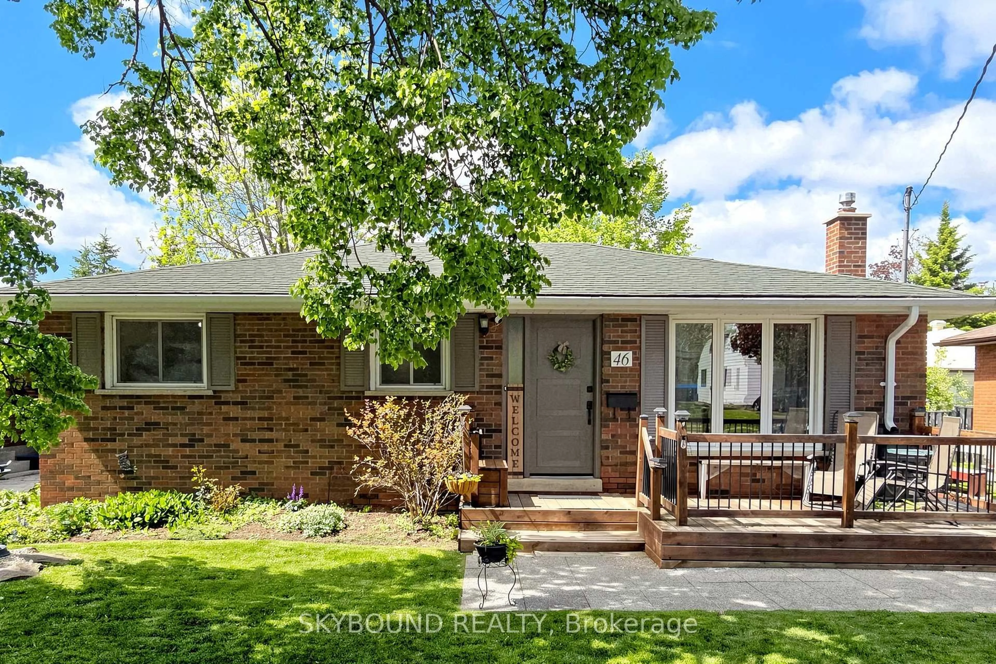 Home with brick exterior material, street for 46 Melbourne St, Kawartha Lakes Ontario K9V 1X9