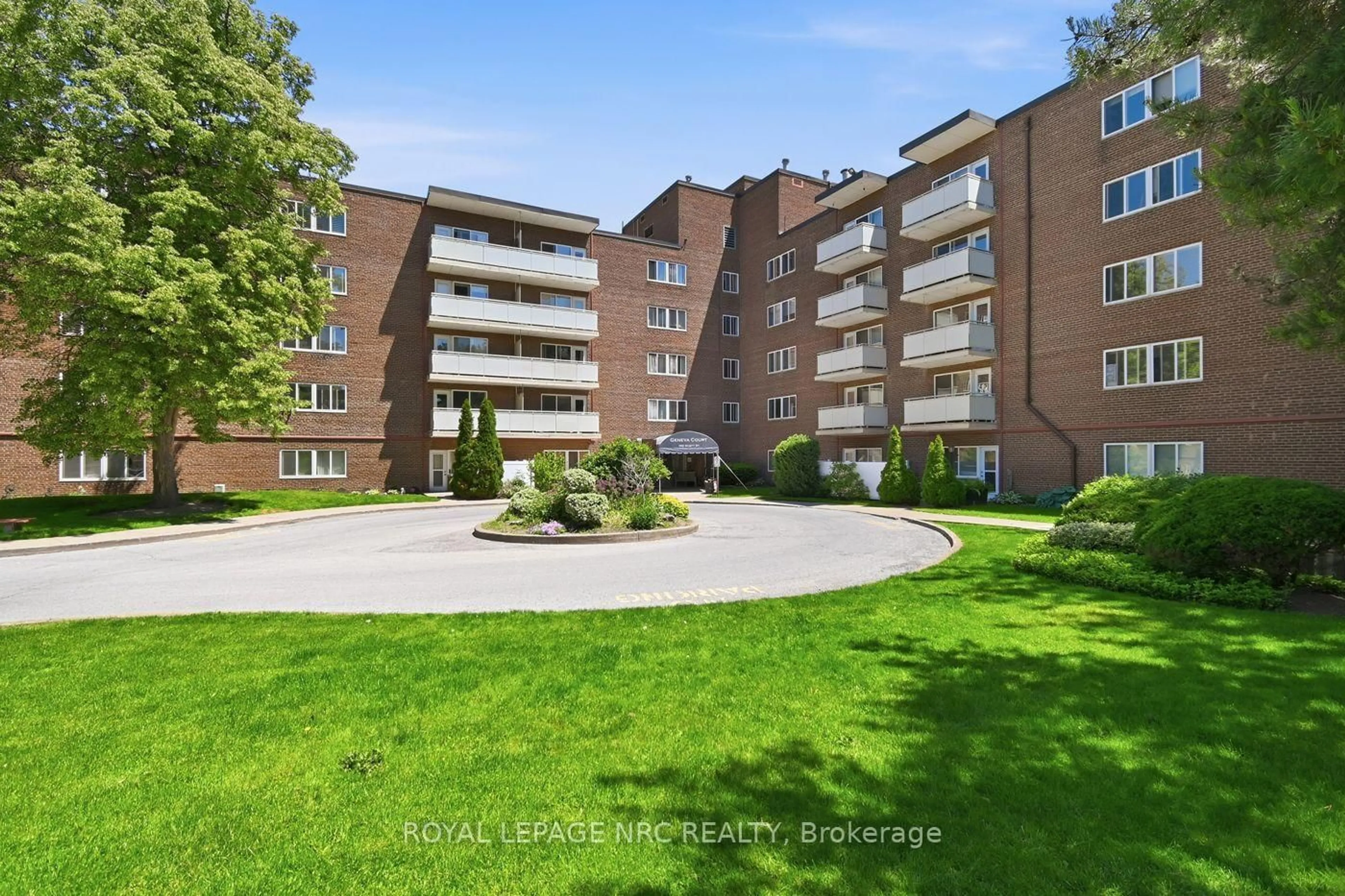 A pic from outside/outdoor area/front of a property/back of a property/a pic from drone, unknown for 198 Scott St #117, St. Catharines Ontario L2N 5T3