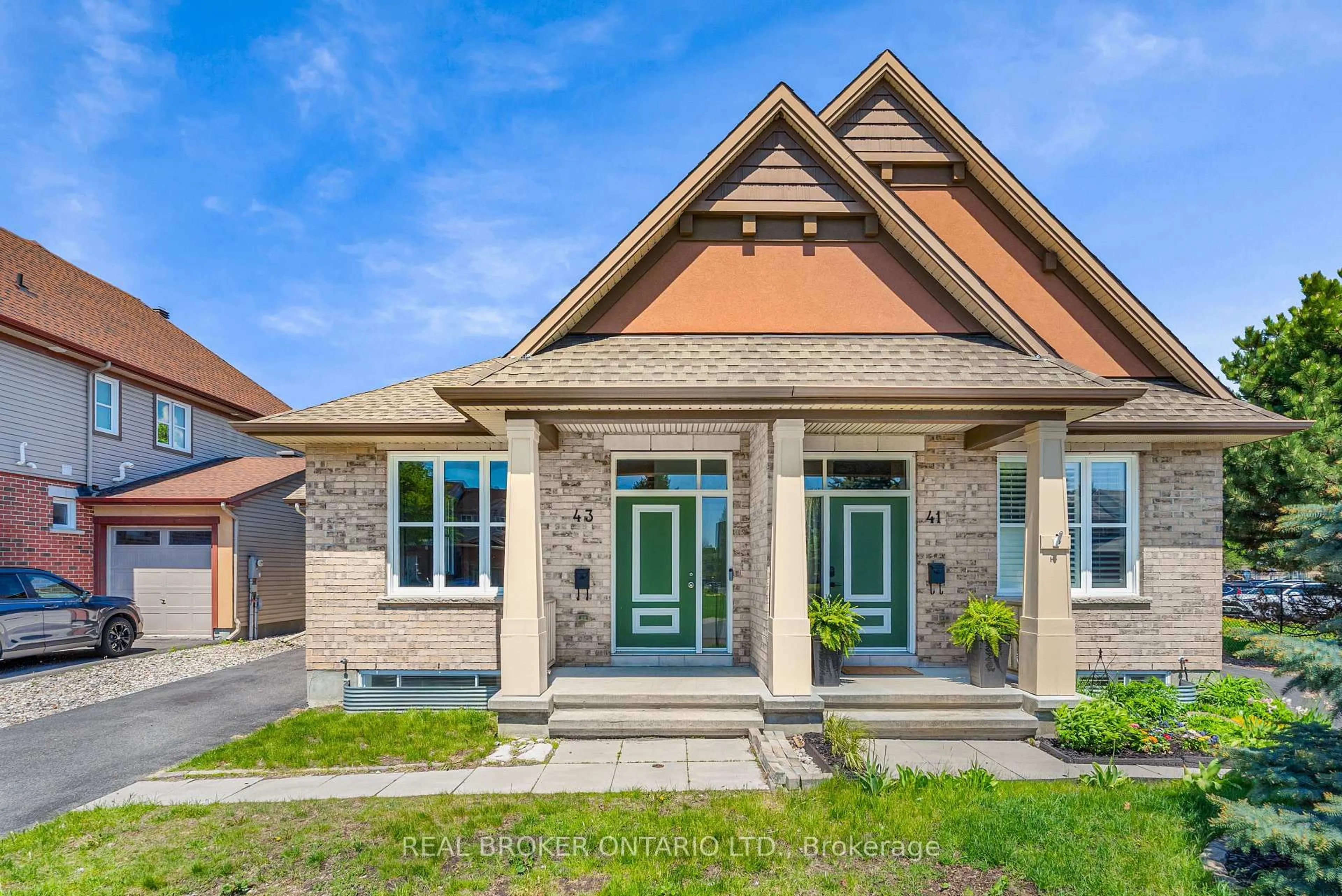 Home with brick exterior material, street for 43 Claridge Dr, Ottawa Ontario K2J 5A3