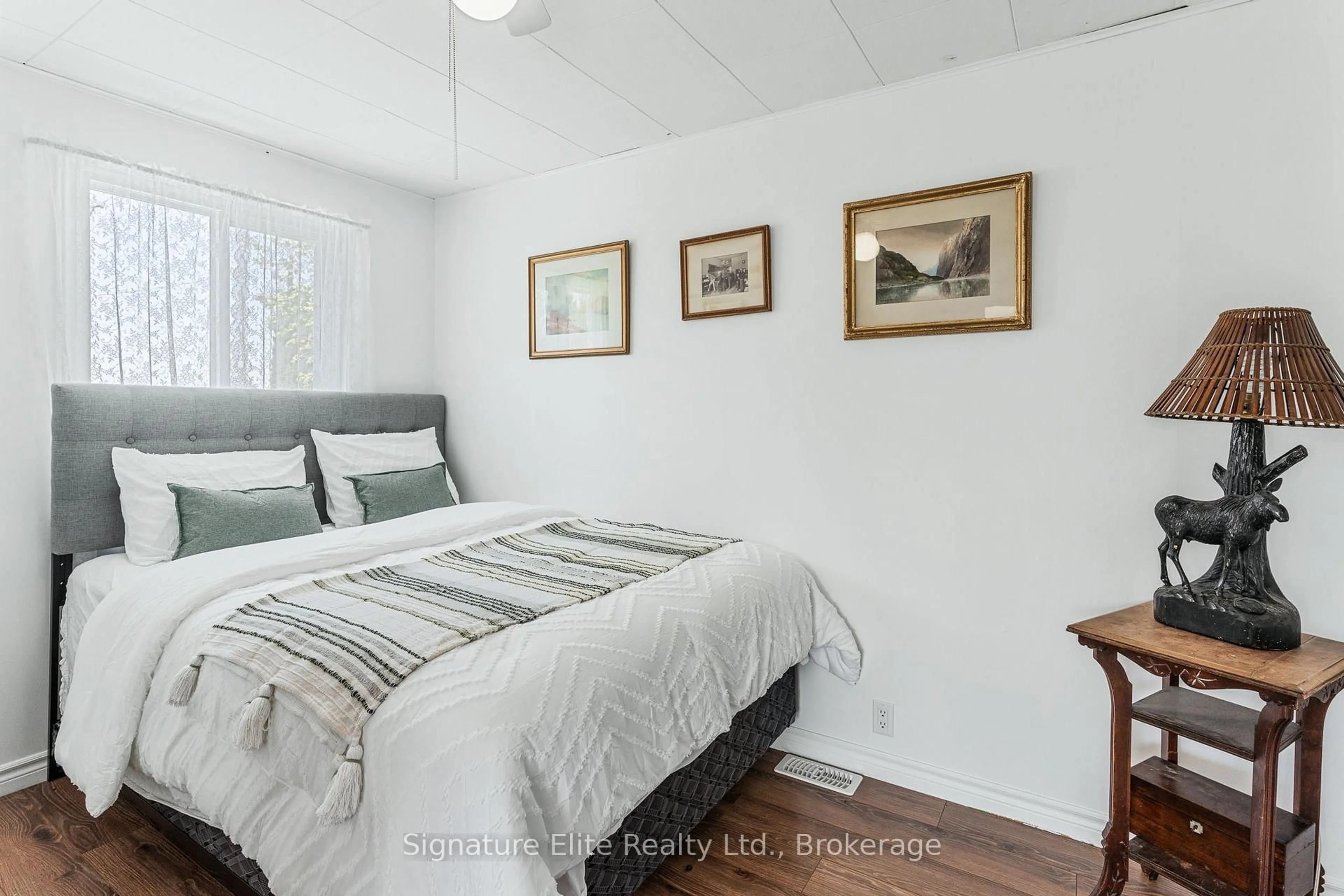 Bedroom with bed, unknown for 2328 Elm Tree Rd, Kawartha Lakes Ontario K0M 1E0