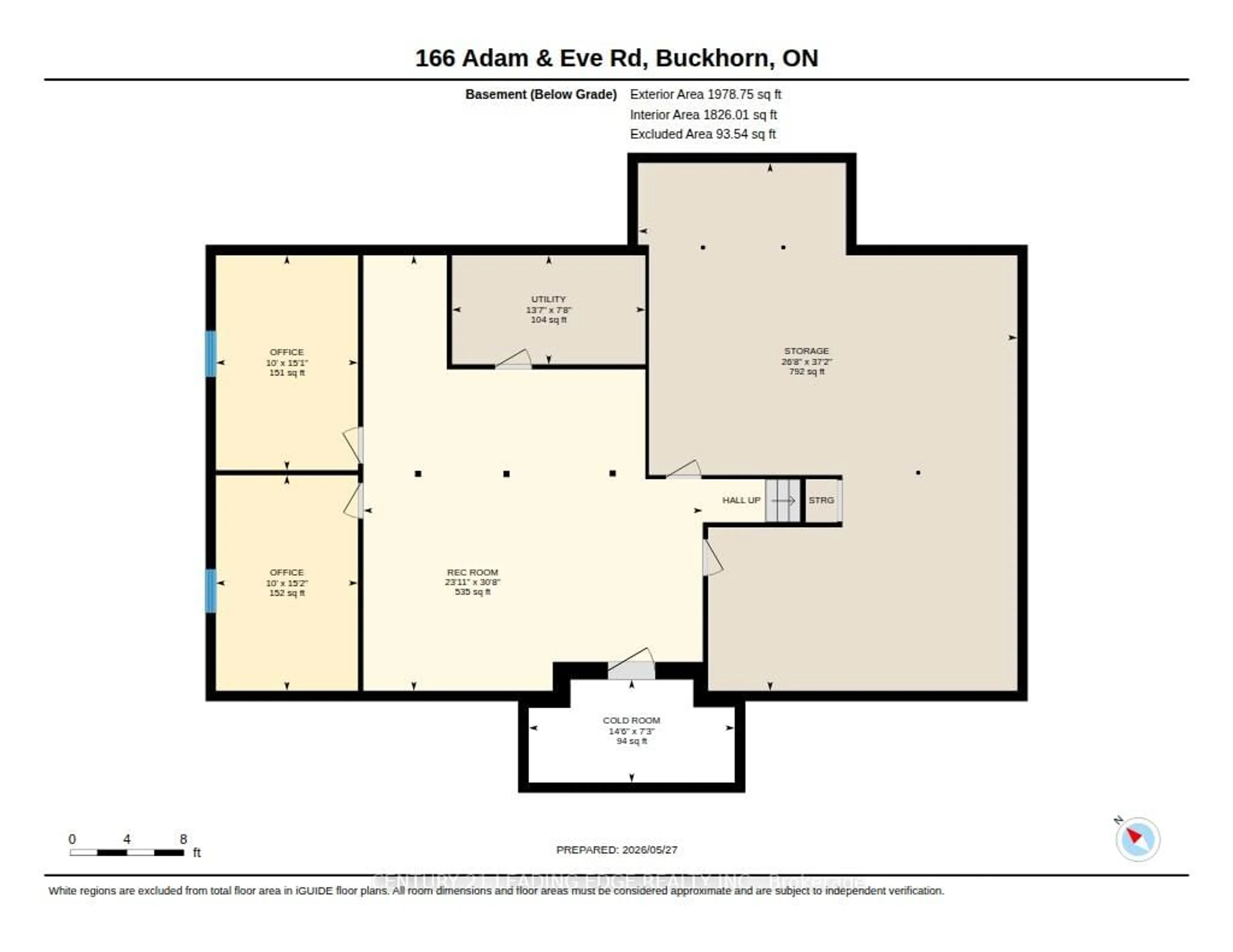 Floor plan for 166 Adam And Eve Rd, Trent Lakes Ontario K0L 1J0