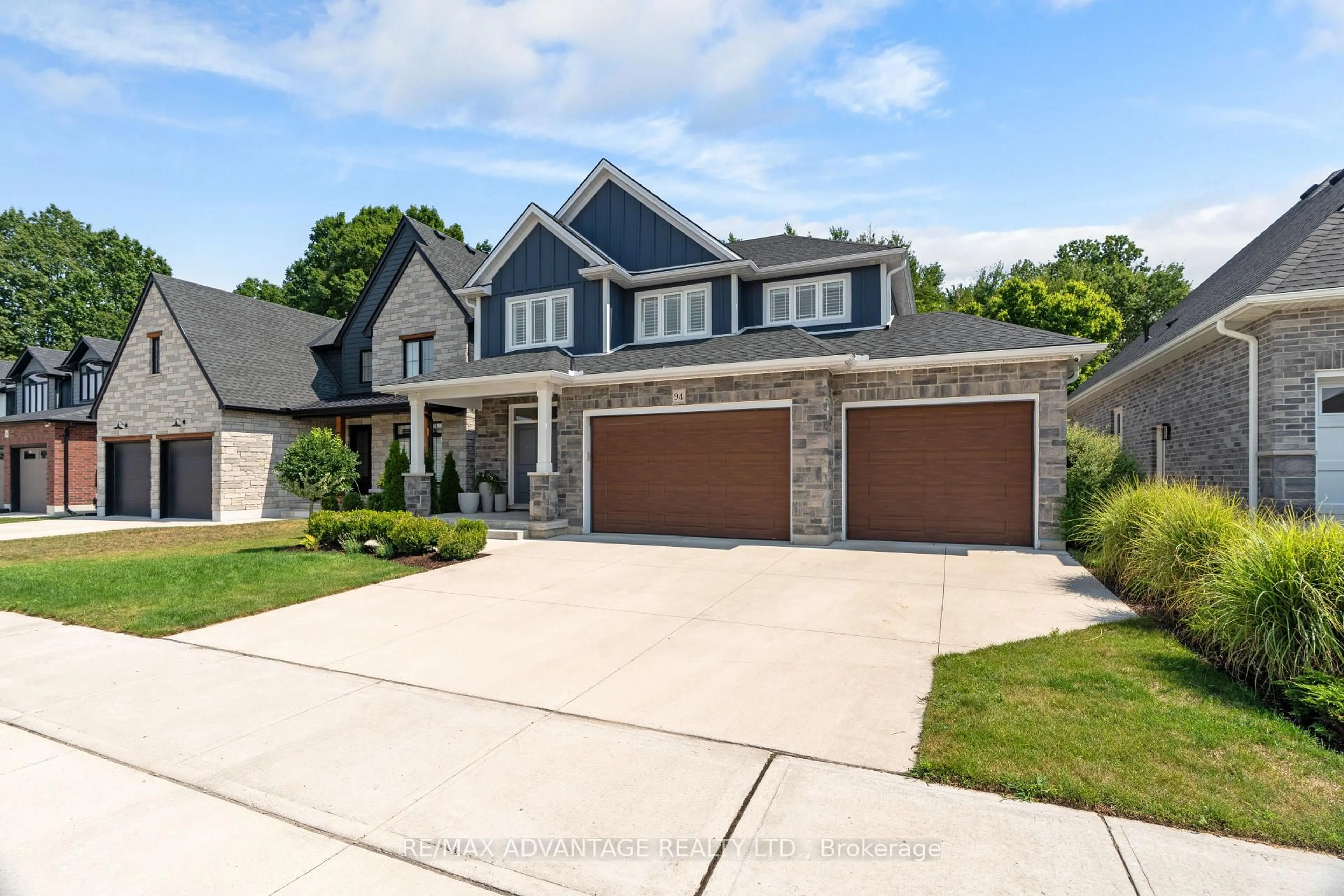 Home with brick exterior material, street for 94 Mill Pond Cres, Thames Centre Ontario N0L 1G2