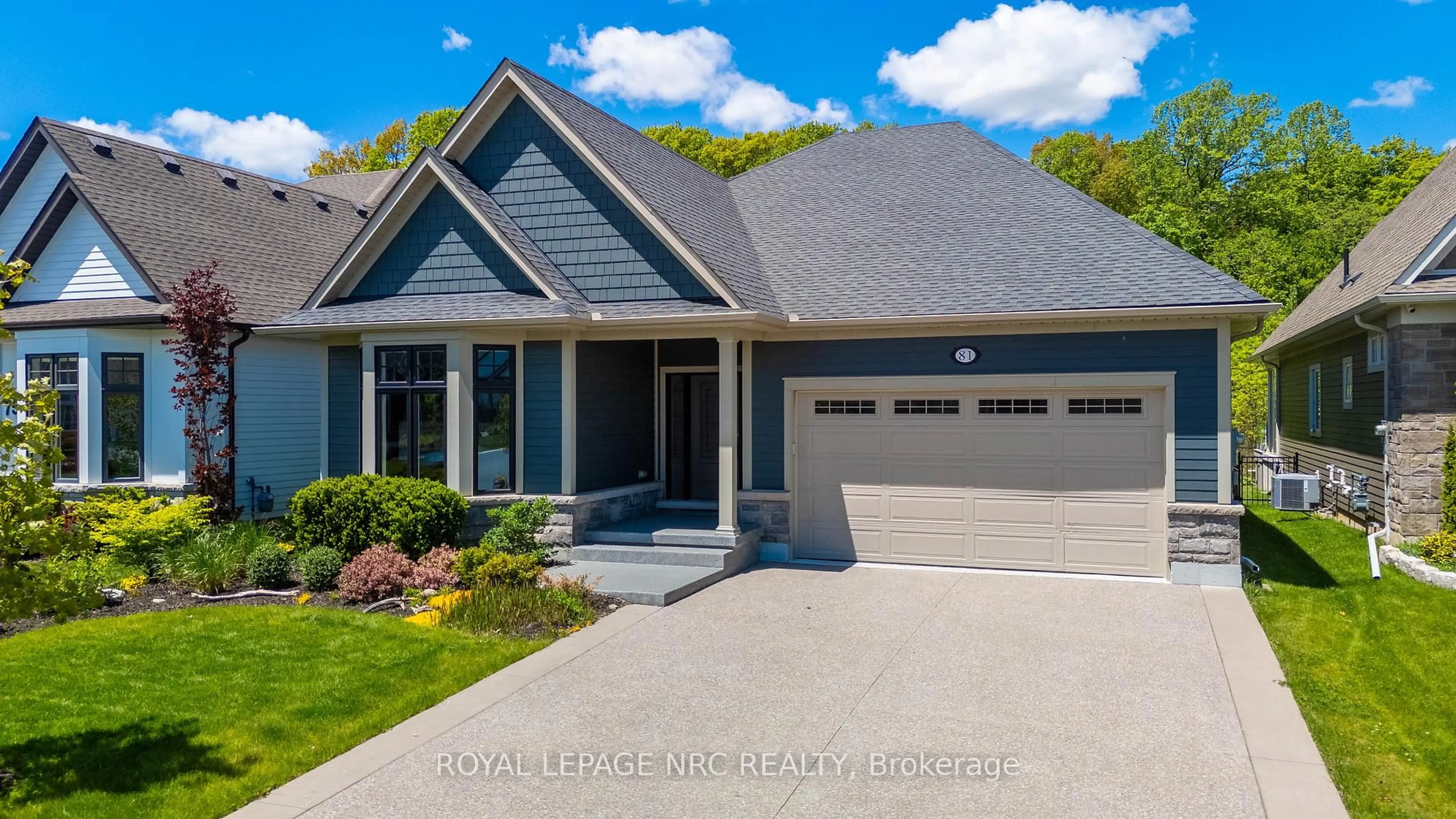 Home with vinyl exterior material, street for 81 Butlers Dr, Fort Erie Ontario L0S 1N0