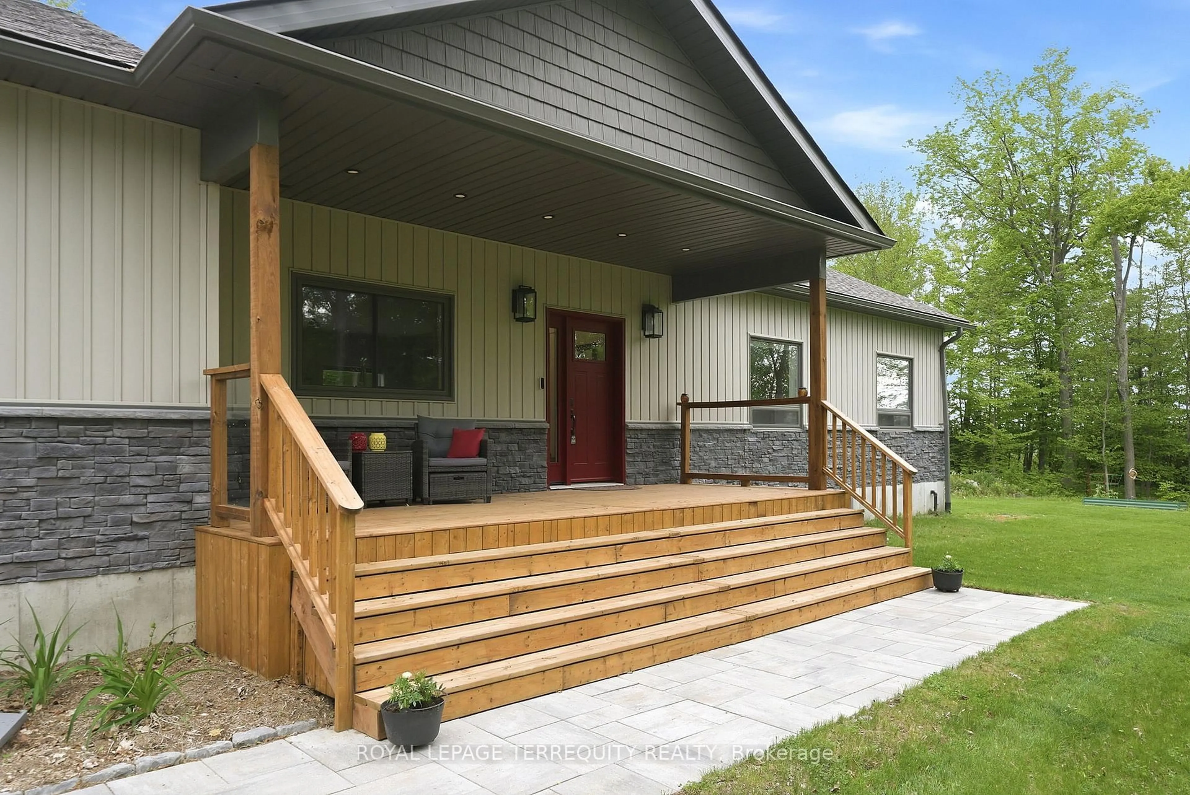 Home with vinyl exterior material, street for 218 Campbell Rd, Alnwick/Haldimand Ontario K0K 2X0