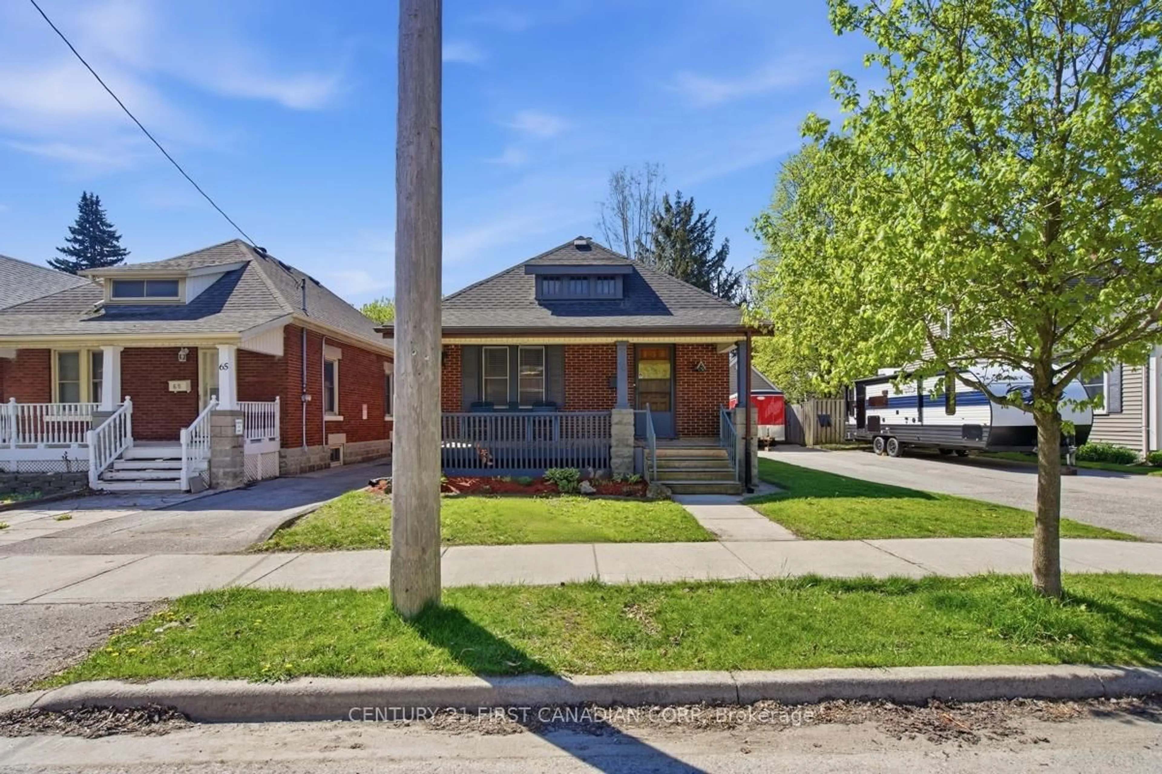 Home with brick exterior material, street for 63 Beattie Ave, London East Ontario N5W 2P1