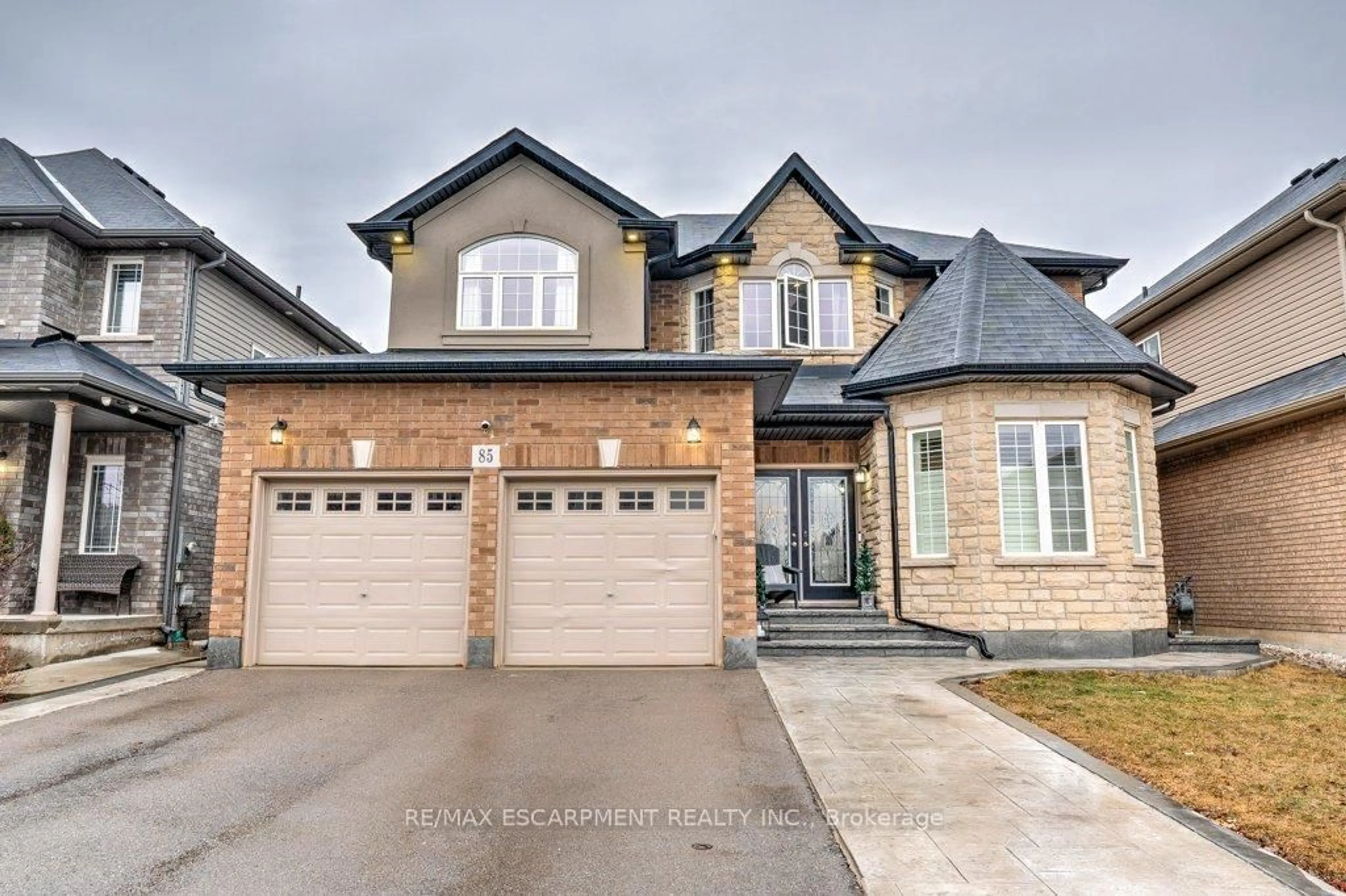 Home with brick exterior material, street for 85 Showcase Dr, Hamilton Ontario L0R 1P0