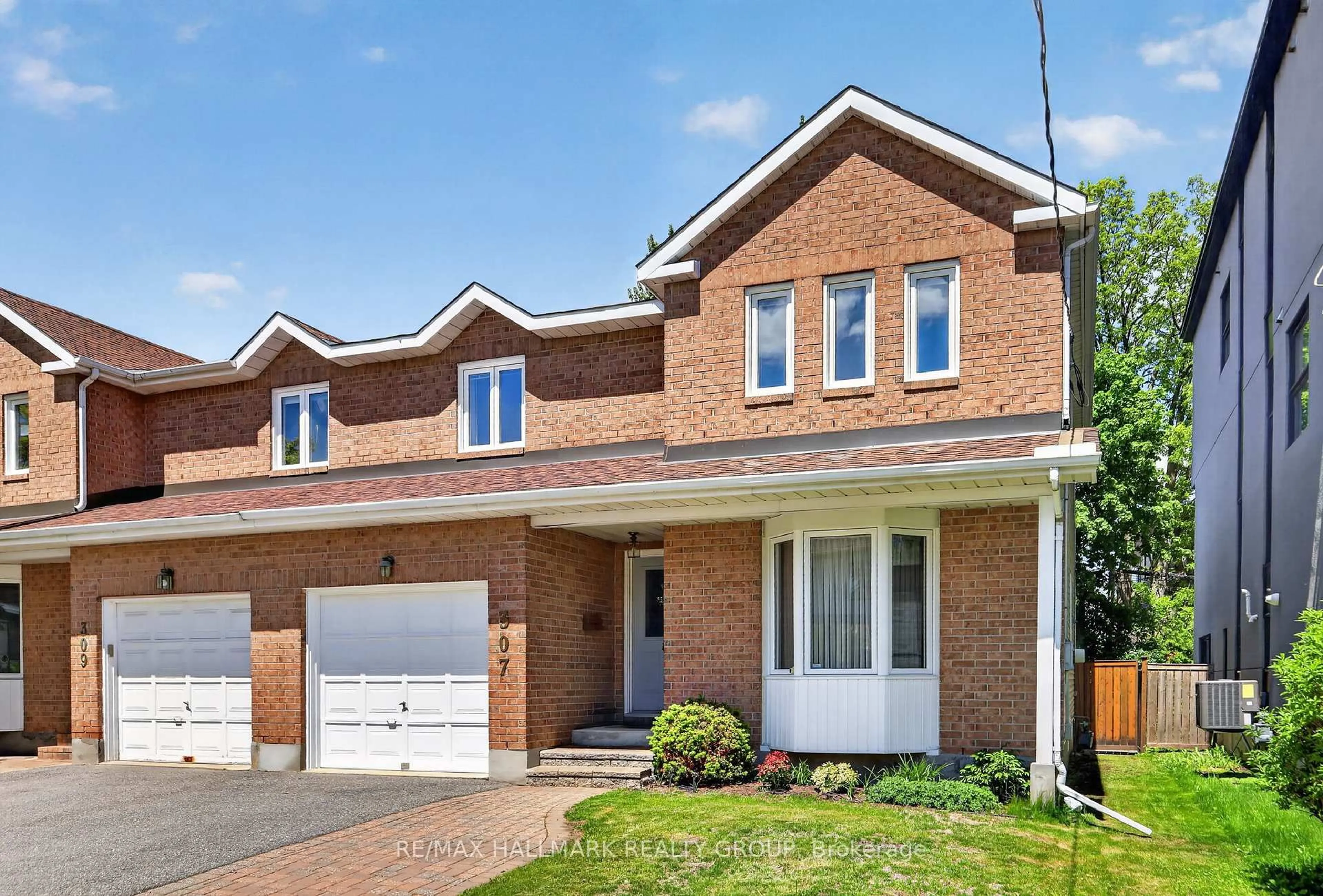 Home with brick exterior material, street for 307 Beechgrove Ave, Ottawa Ontario K1Z 6R4