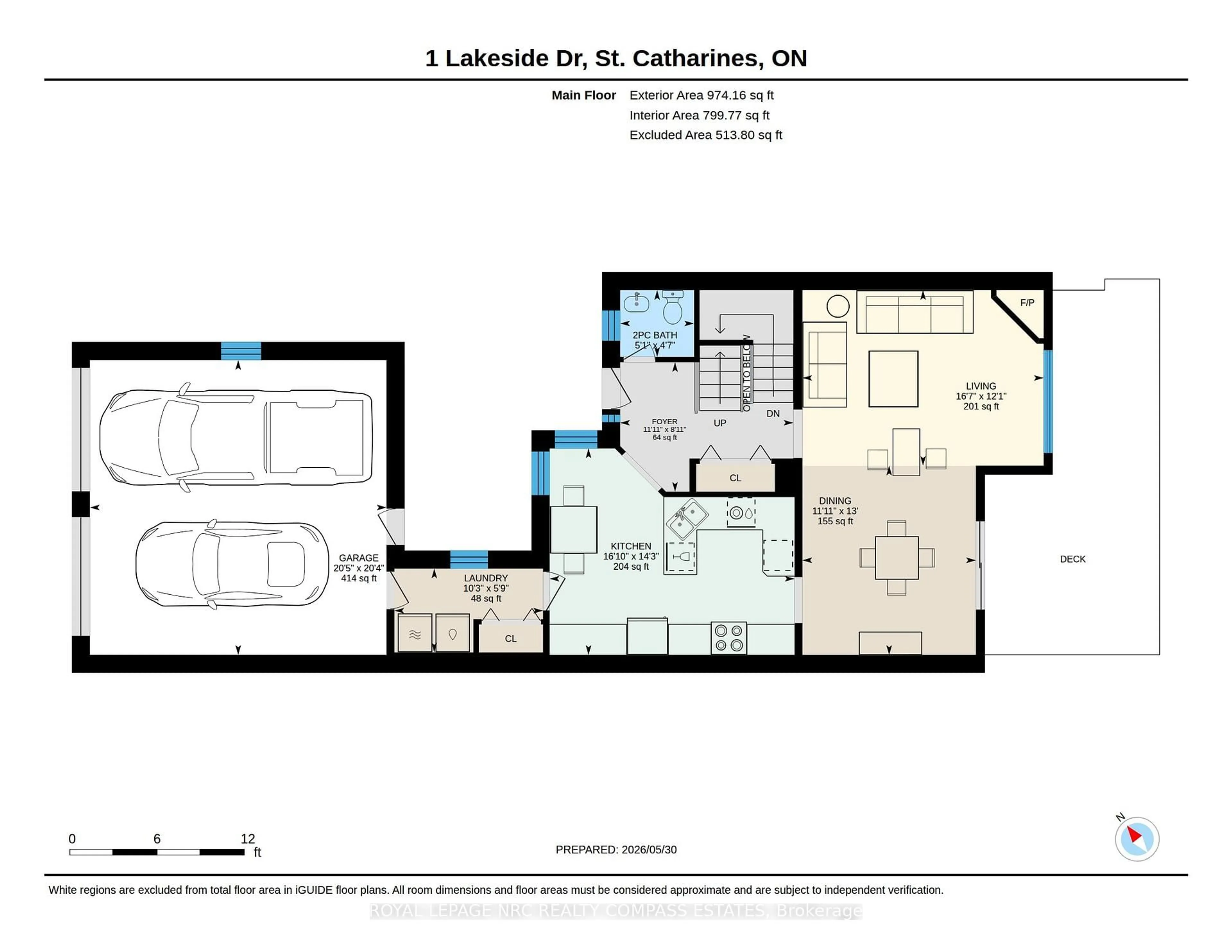 Floor plan for 1 Lakeside Dr #Unit 15, St. Catharines Ontario L2M 1P3