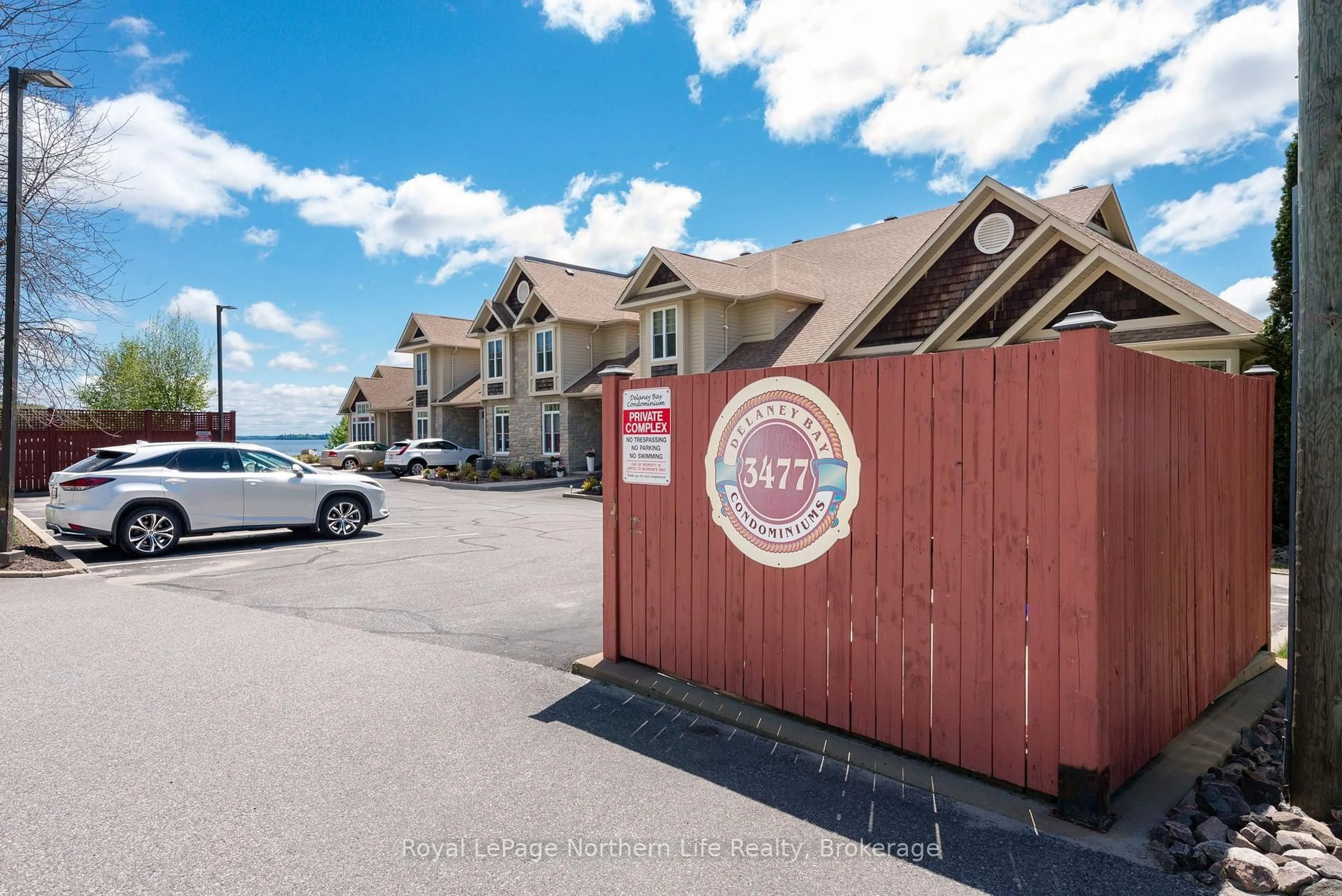 Patio, water/lake/river/ocean view for 3477 Trout Lake Rd #6, North Bay Ontario P1A 0B4