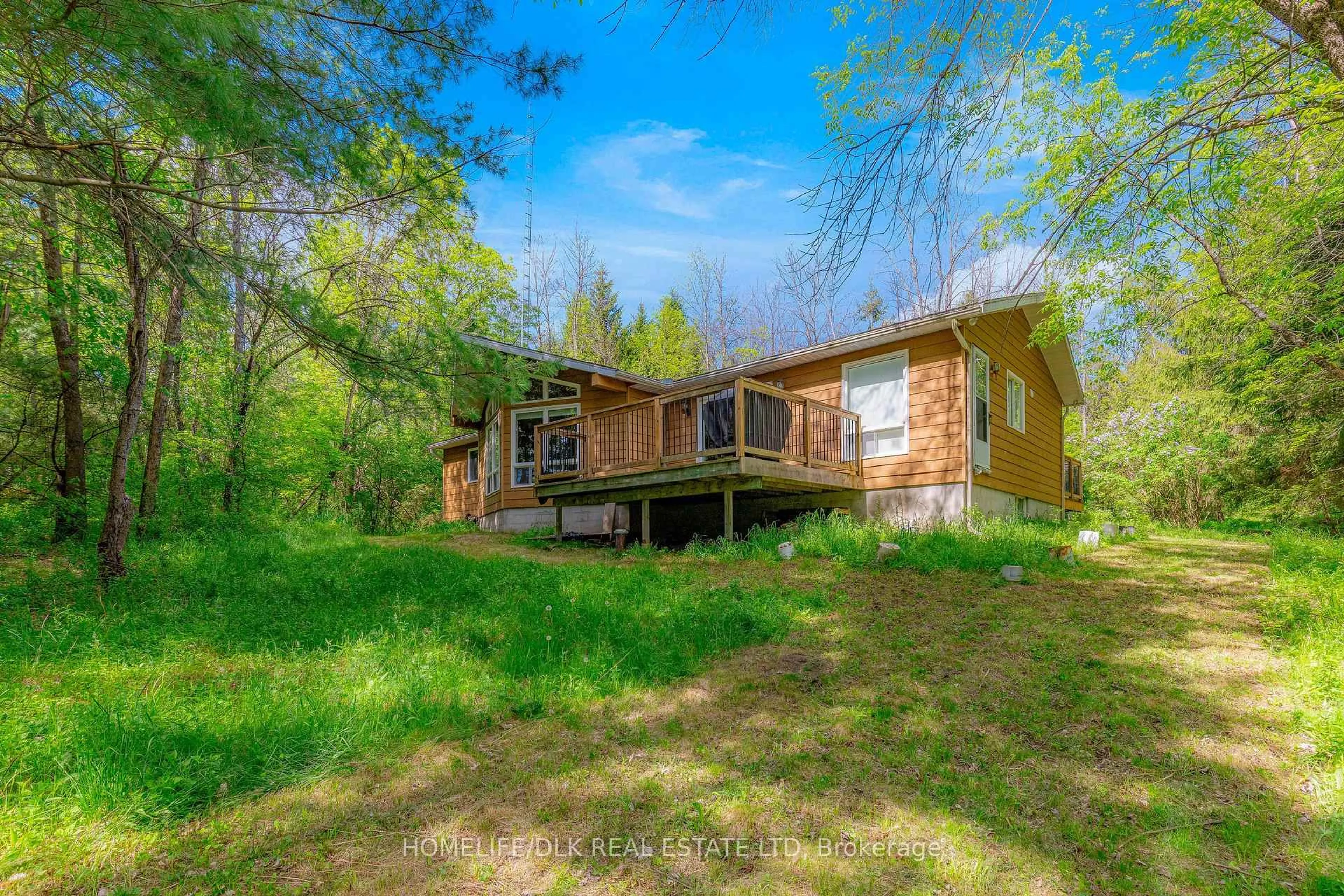 A pic from outside/outdoor area/front of a property/back of a property/a pic from drone, forest/trees view for 146 Bishops Way, Perth Ontario K7H 3C7