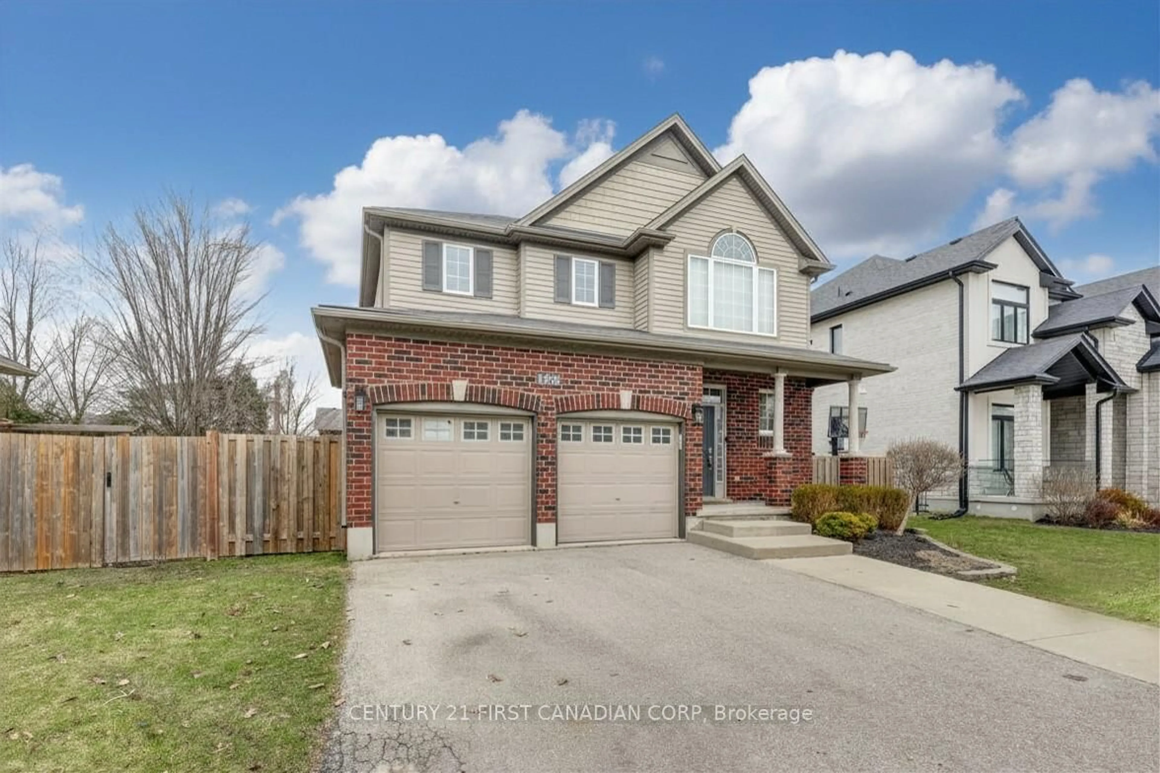 Home with brick exterior material, street for 1336 BIRCHWOOD Dr, London South Ontario N6K 4Y5