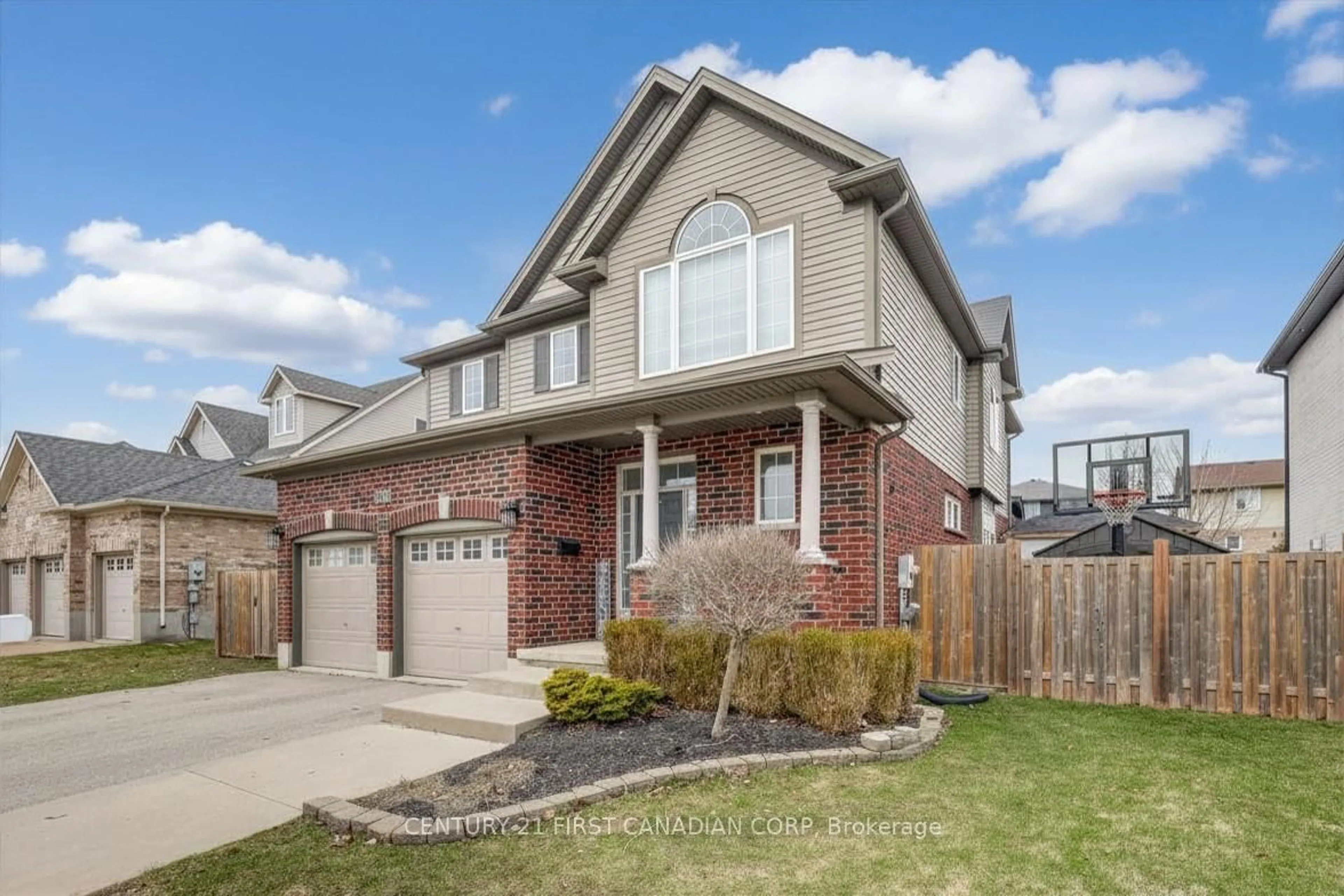 Home with brick exterior material, street for 1336 BIRCHWOOD Dr, London South Ontario N6K 4Y5