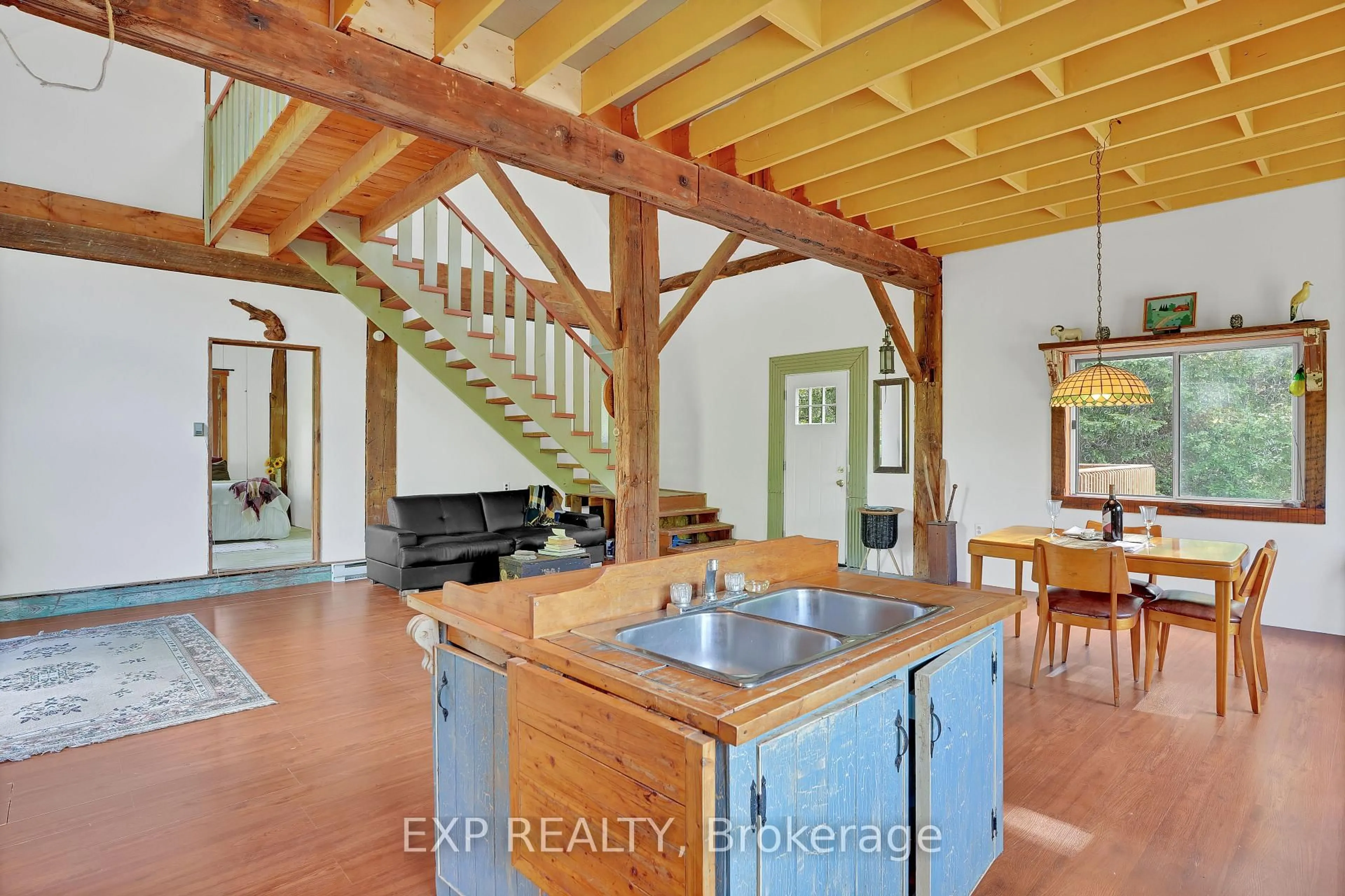 Open concept kitchen, unknown for 1057 Macduff Rd, Highlands East Ontario K0L 2Y0