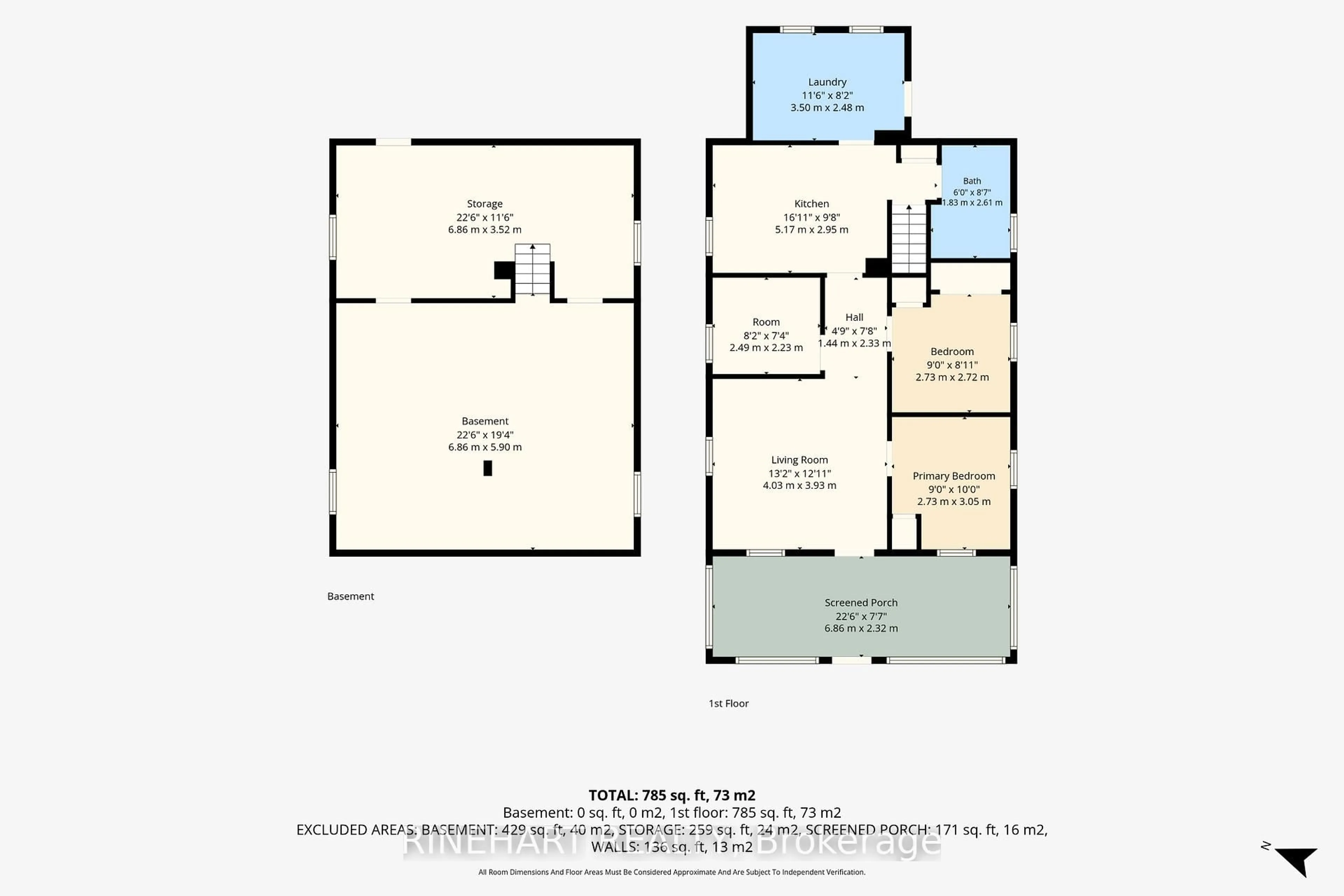 Floor plan for 352 Edmonton St, London East Ontario N5W 4Y5