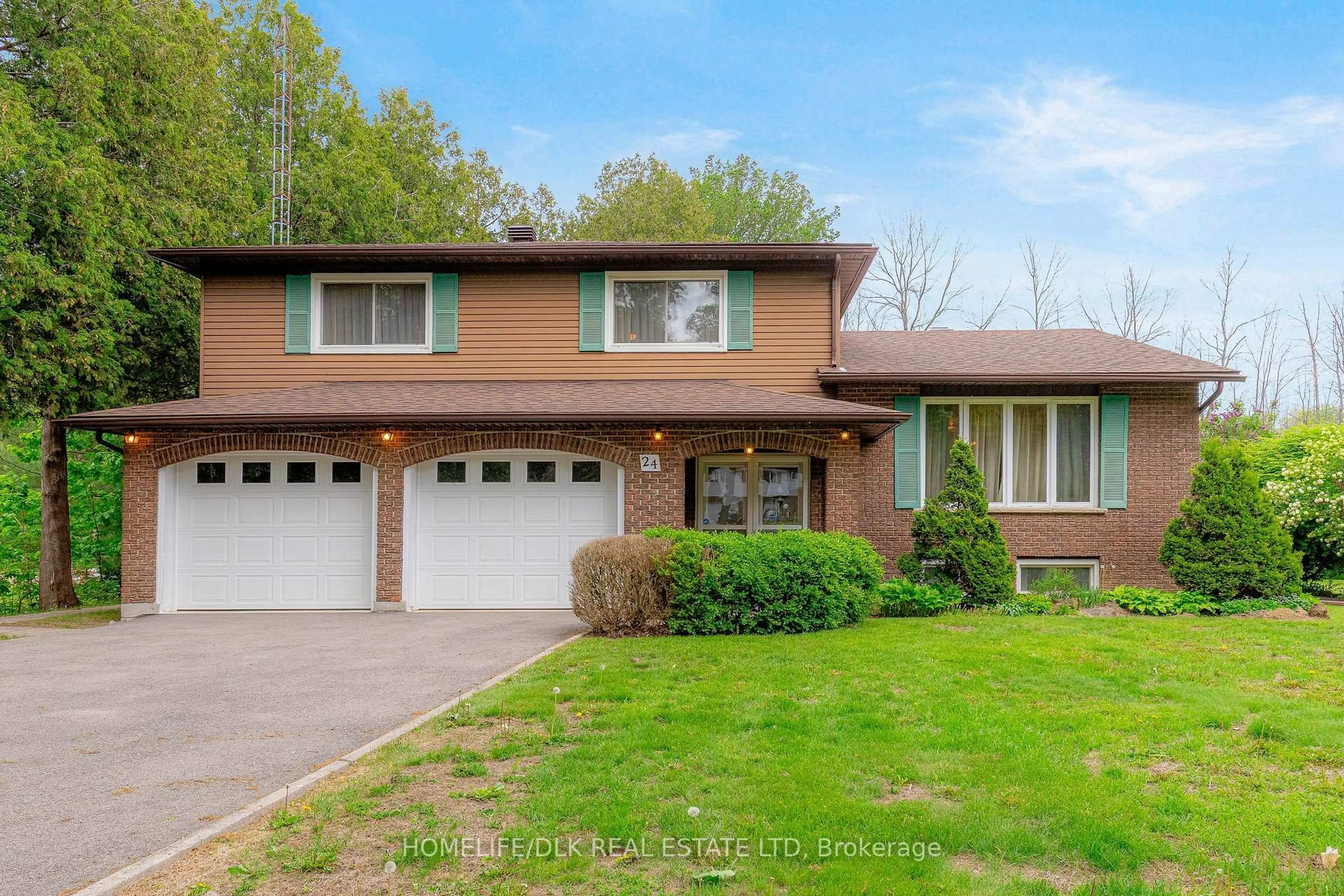 Home with vinyl exterior material, street for 24 Cedar St, Augusta Ontario K0E 1P0