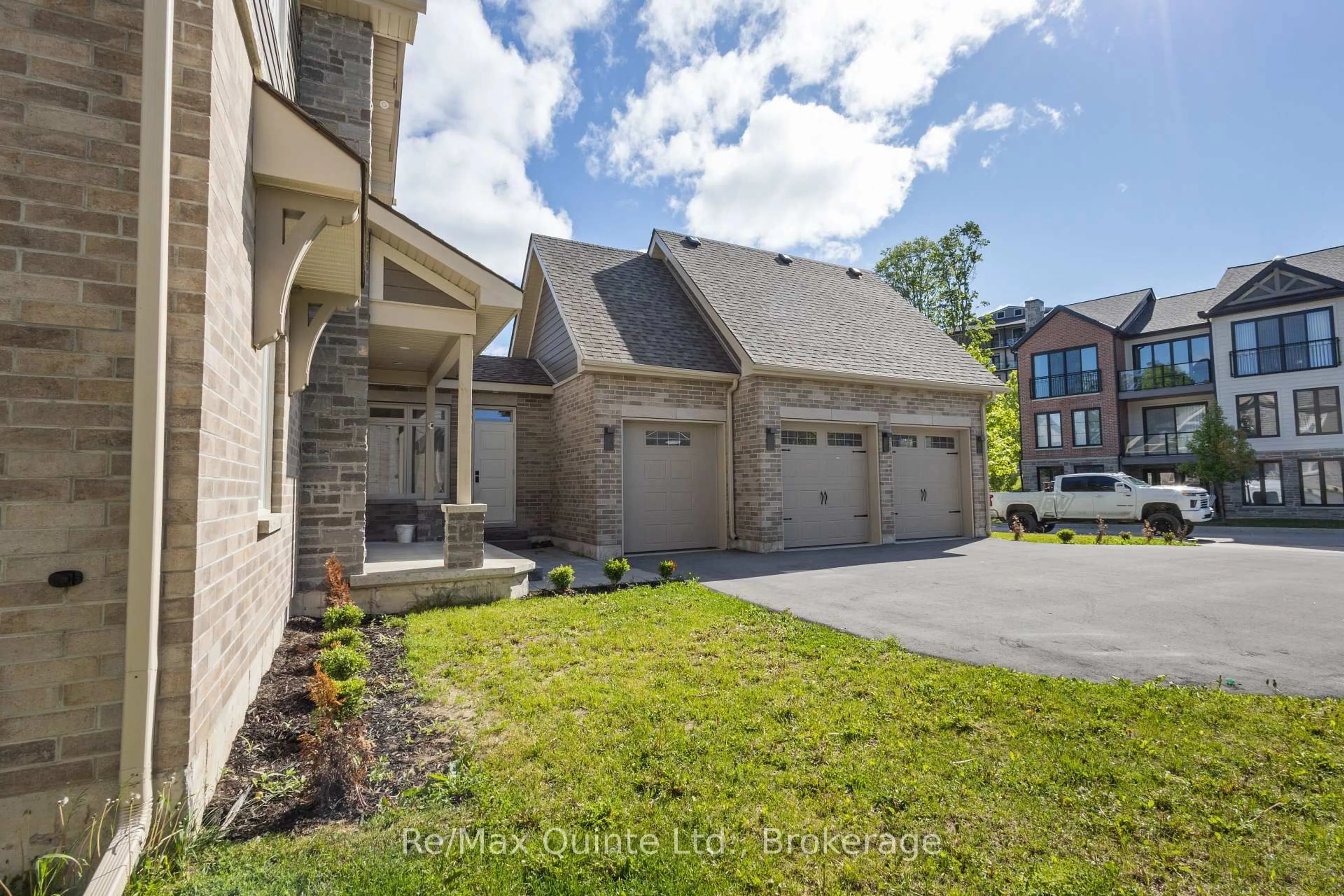 A pic from outside/outdoor area/front of a property/back of a property/a pic from drone, street for 125 Villeneuve Dr, Prince Edward County Ontario K0K 2T0