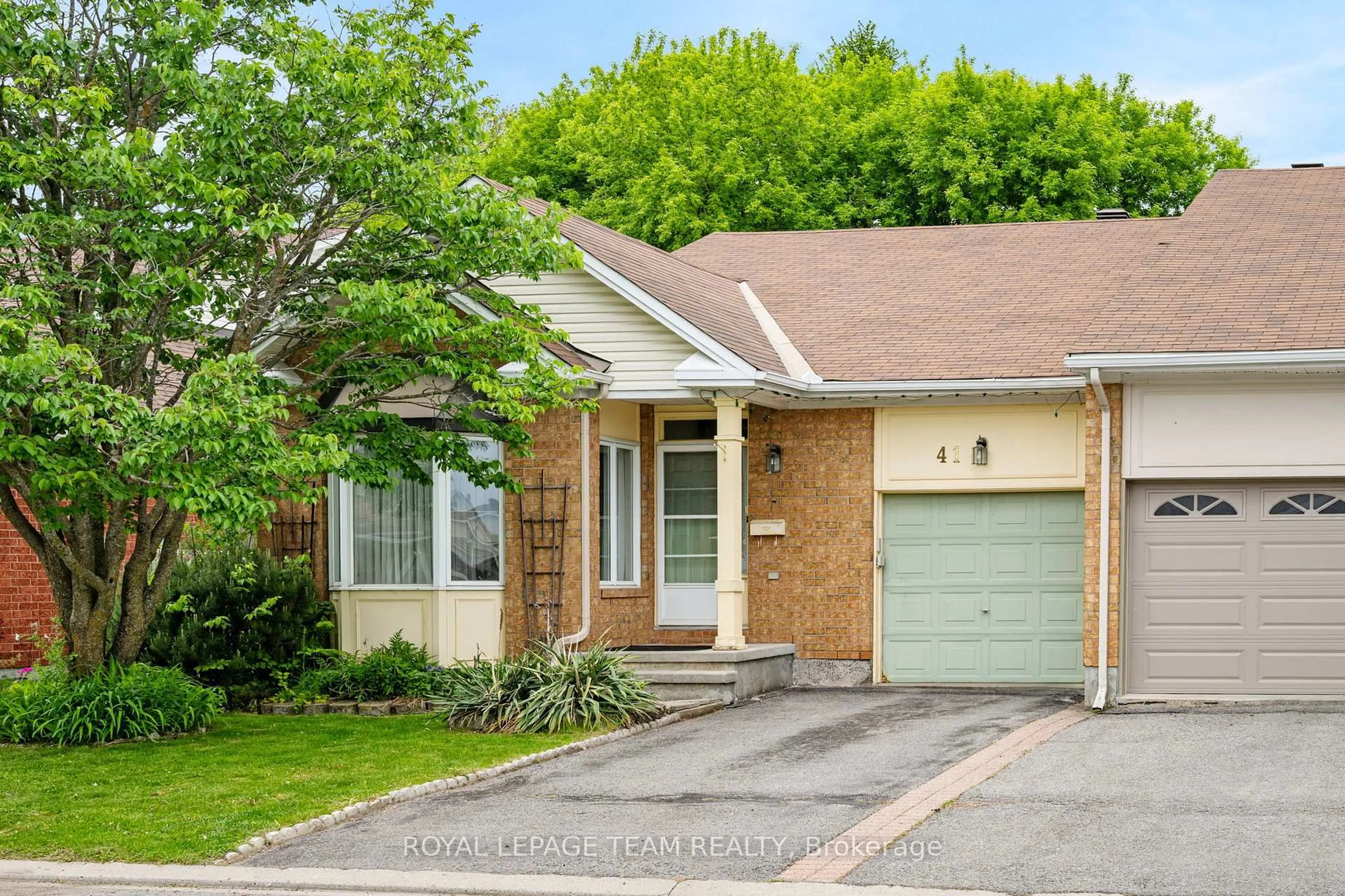 Home with brick exterior material, street for 41 Billingham Cres, Ottawa Ontario K2K 2T7