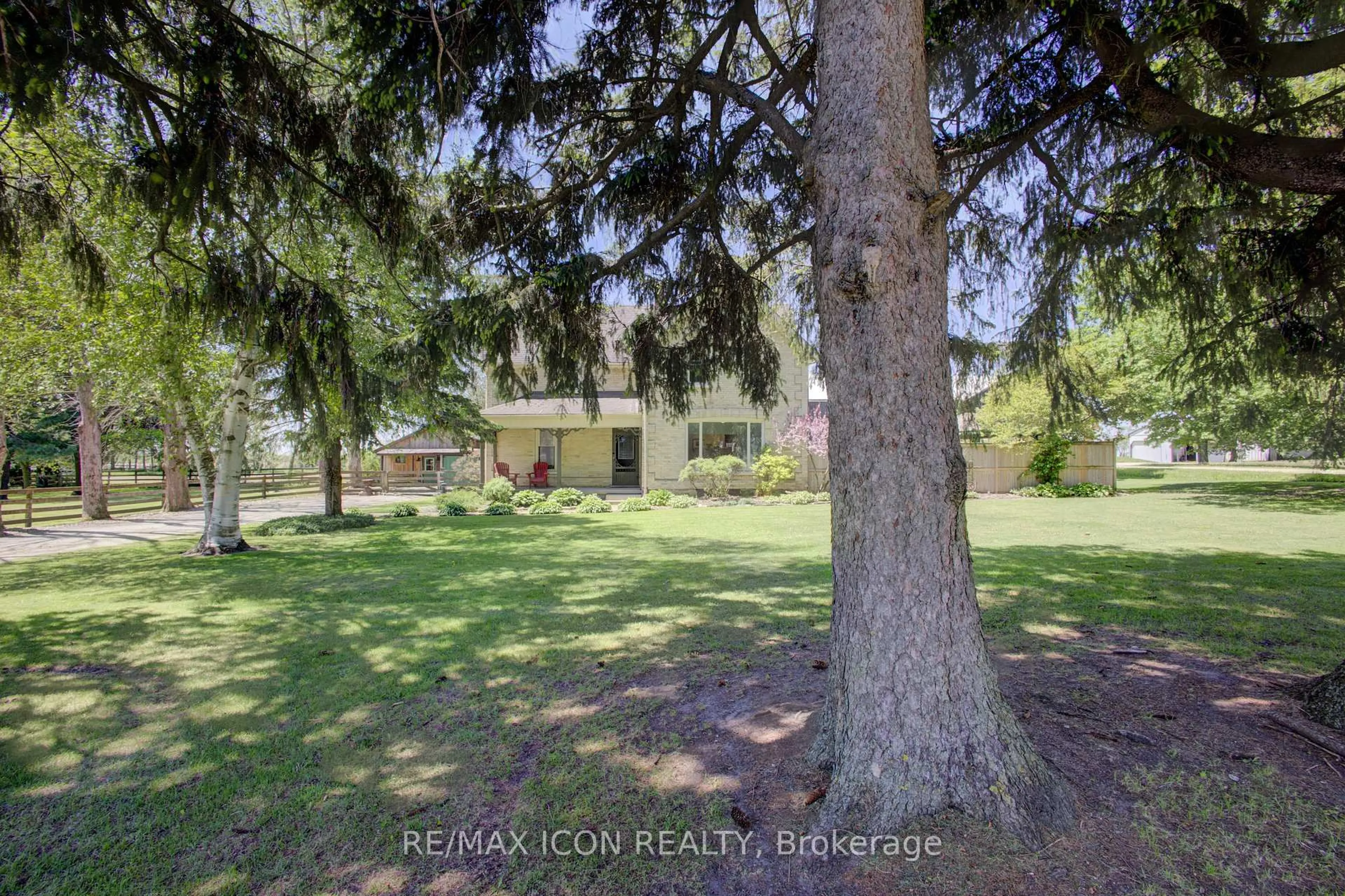 A pic from outside/outdoor area/front of a property/back of a property/a pic from drone, unknown for 392114 Grey 109 Rd, Southgate Ontario N0G 2A0