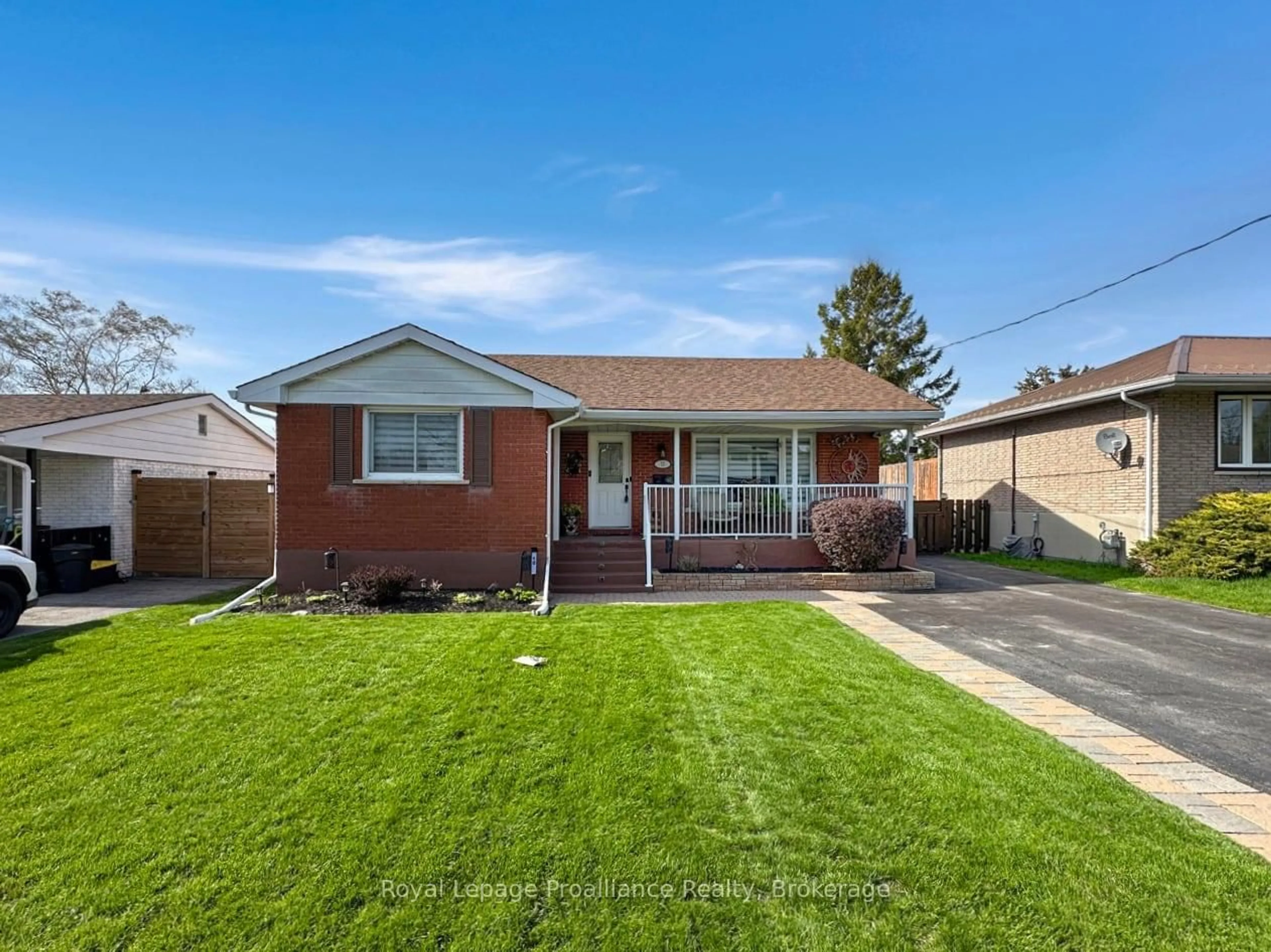 Home with brick exterior material, street for 10 Chown Cres, Belleville Ontario K8P 4P9