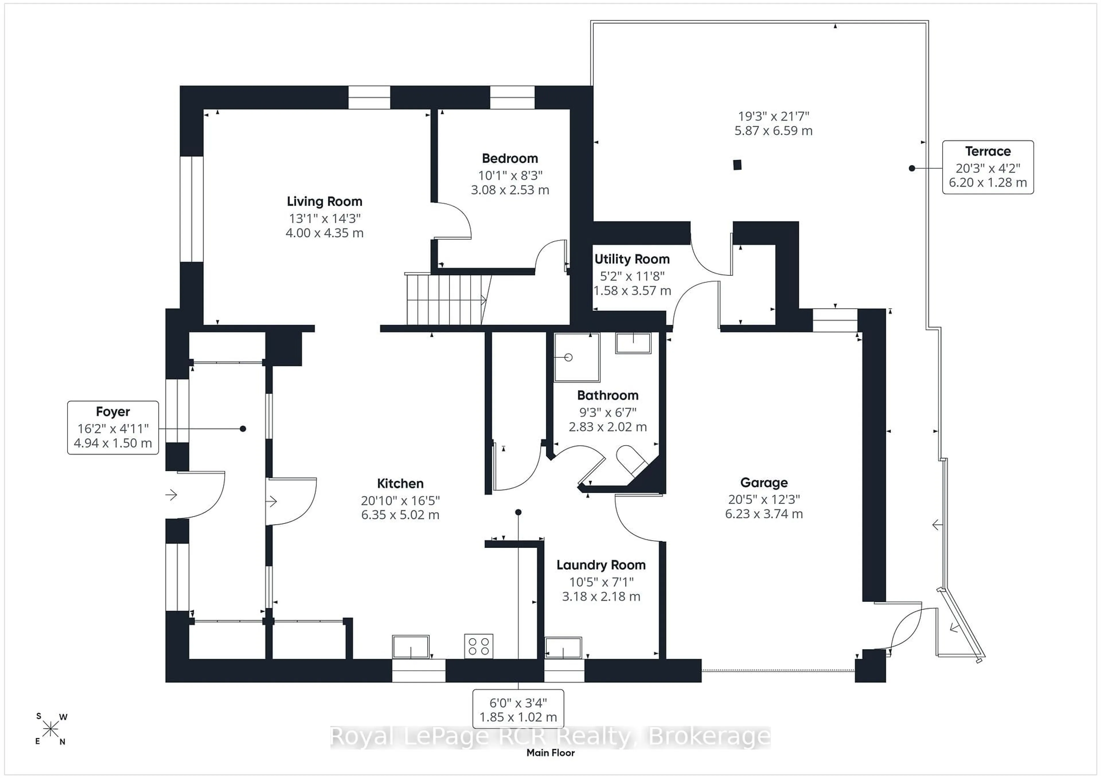 Floor plan for 232 William St, North Huron Ontario N0G 2W0