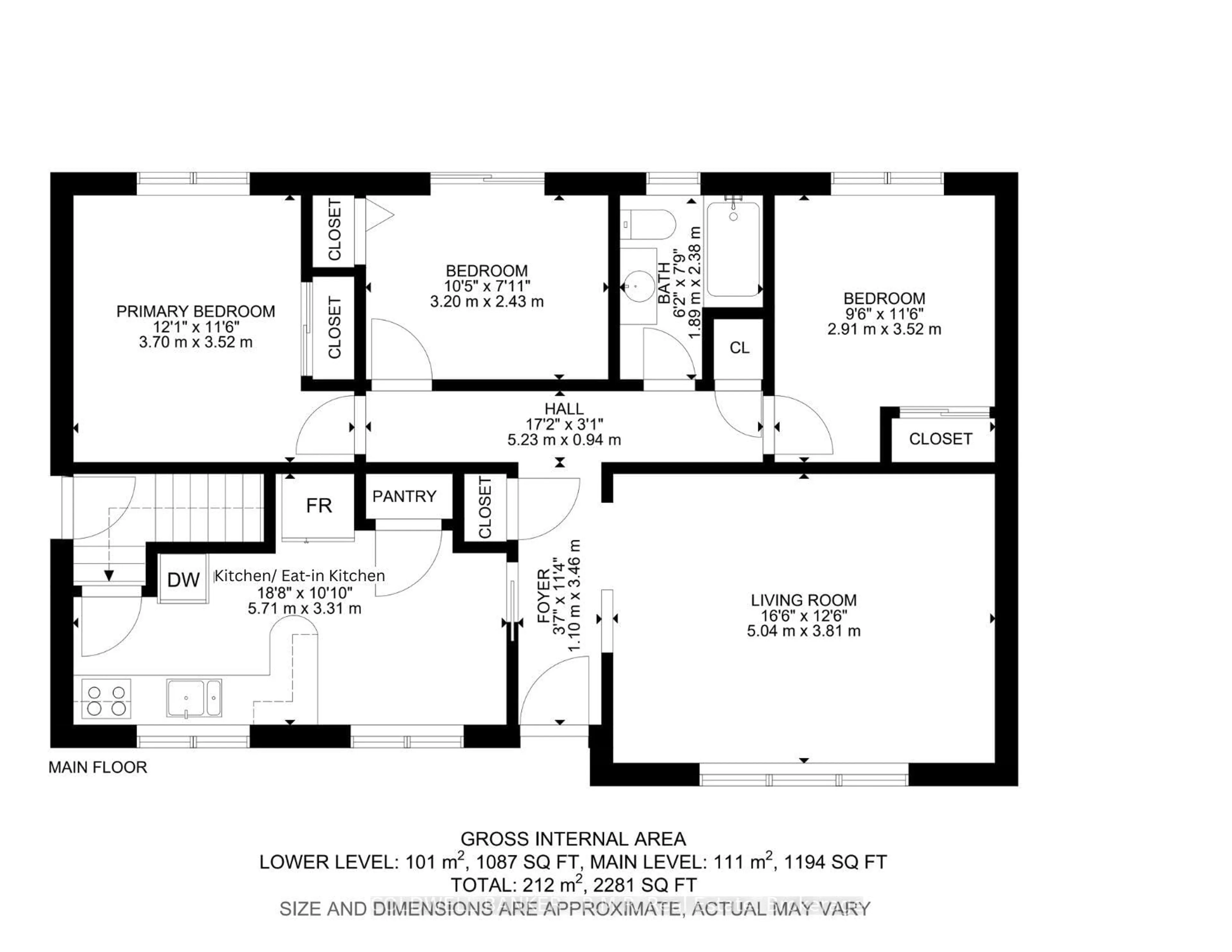 Floor plan for 219 Nickerson Dr, Cobourg Ontario K9A 1A4