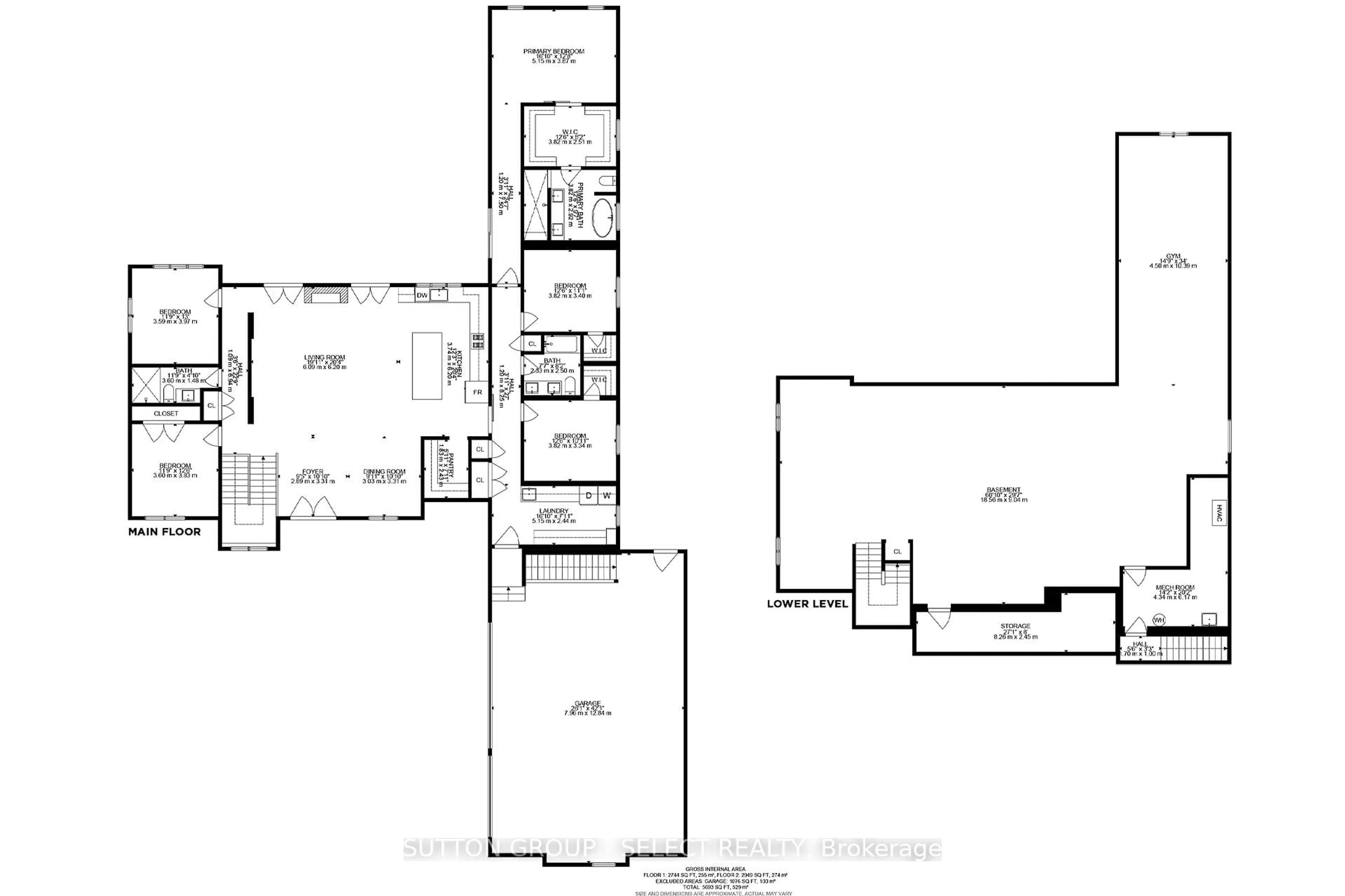 Floor plan for 10111 Pinery Bluffs Rd, Lambton Shores Ontario N0M 1T0