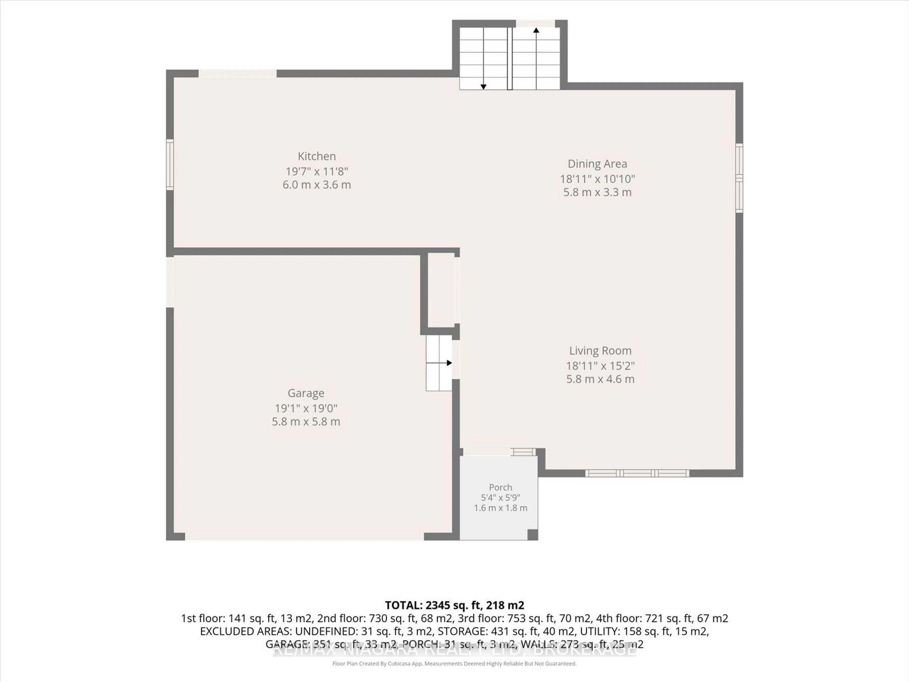 Floor plan for 4457 Kathleen Cres, Niagara Falls Ontario L2H 3H8