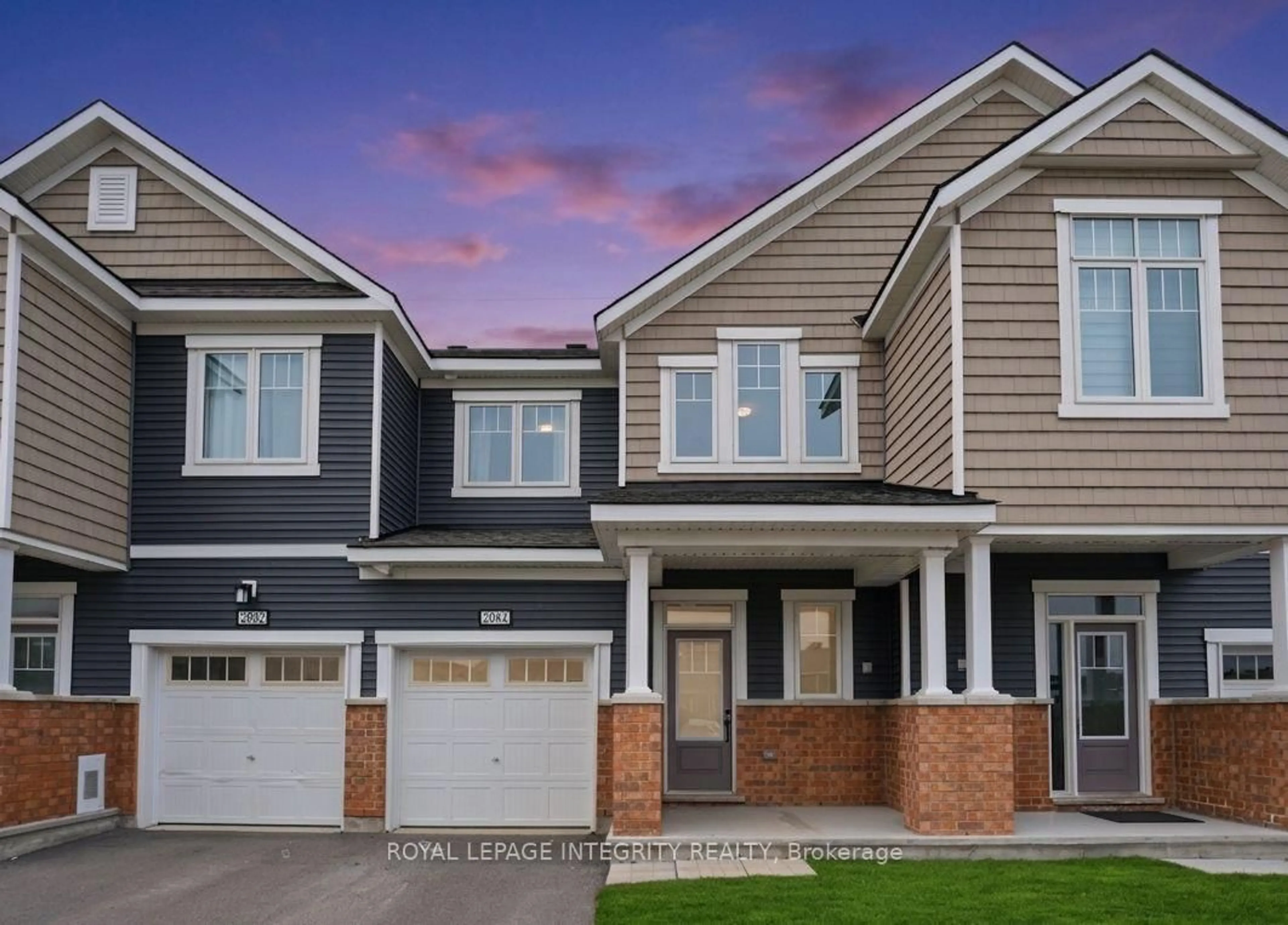 Home with vinyl exterior material, street for 2084 Winsome Terr, Orleans Ontario K4A 5M9
