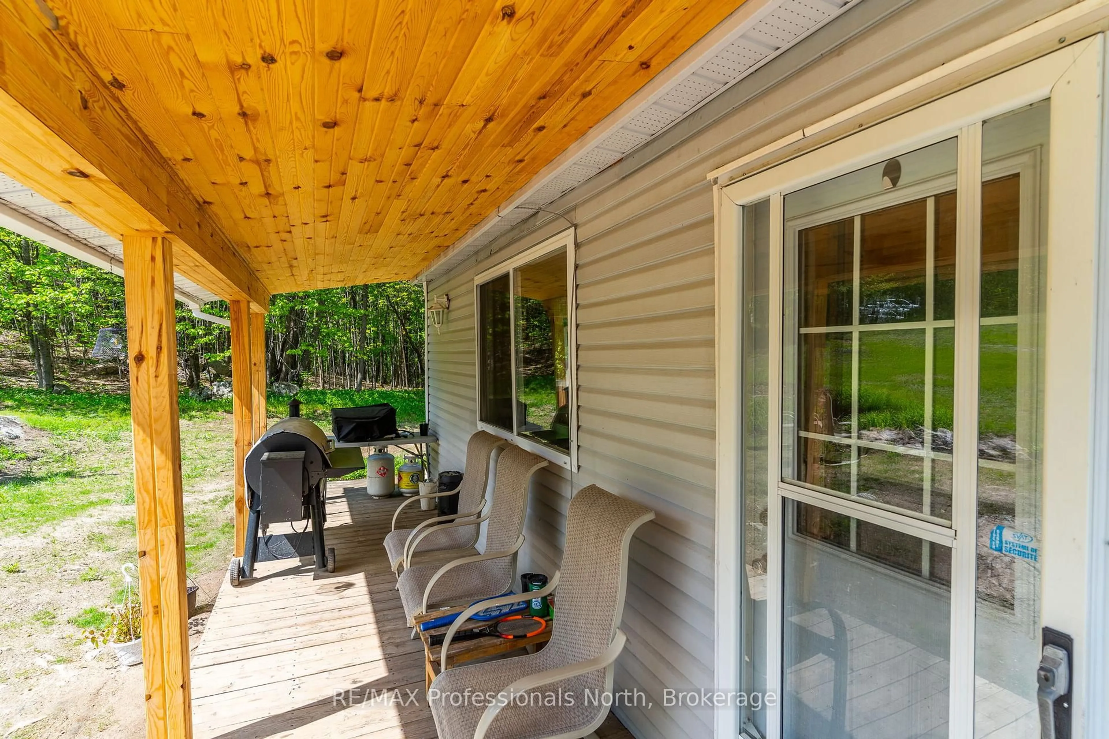 Patio, water/lake/river/ocean view for 1577 Bethel Rd, Minden Hills Ontario K0M 2K0