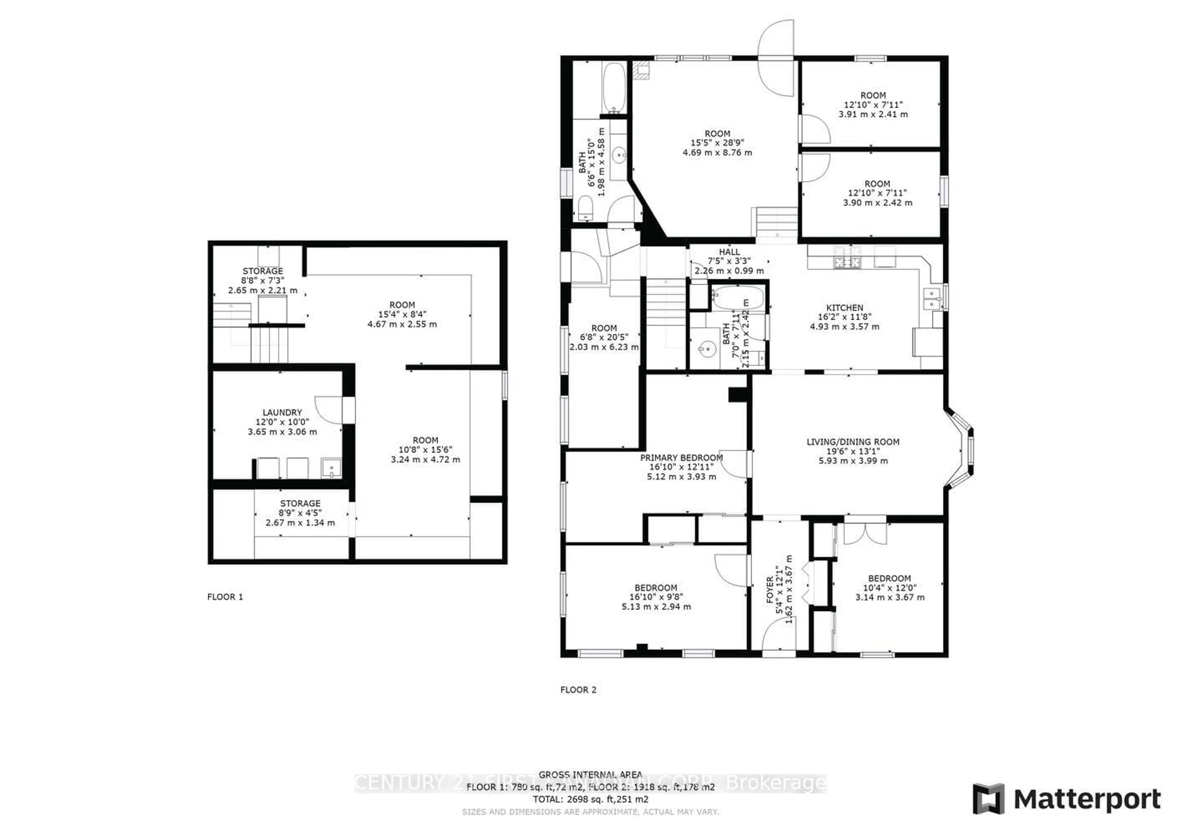 Floor plan for 49 CHARLES St, London North Ontario N6H 1H1