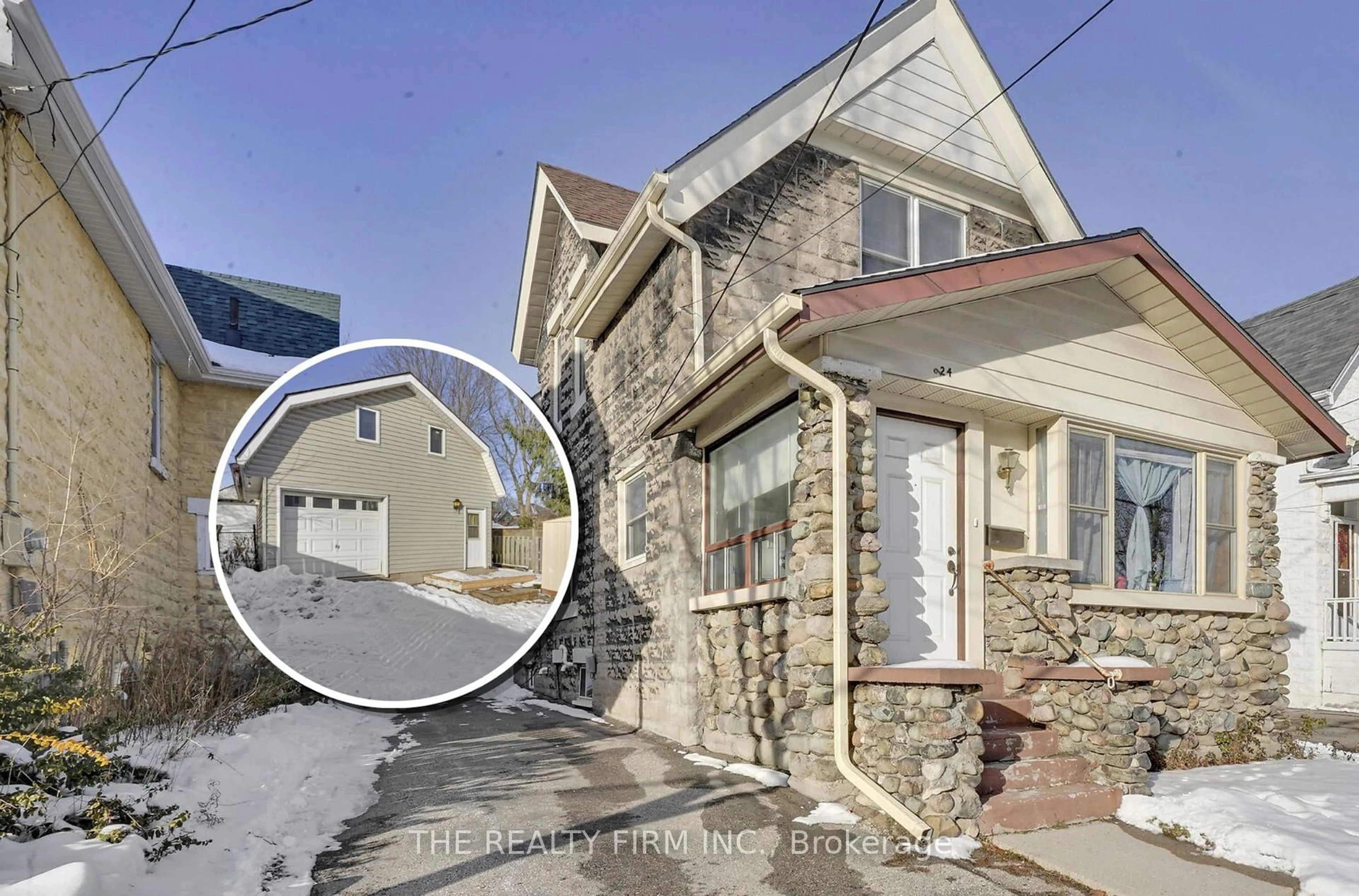 A pic from outside/outdoor area/front of a property/back of a property/a pic from drone, street for 924 Princess Ave, London East Ontario N5W 3M6