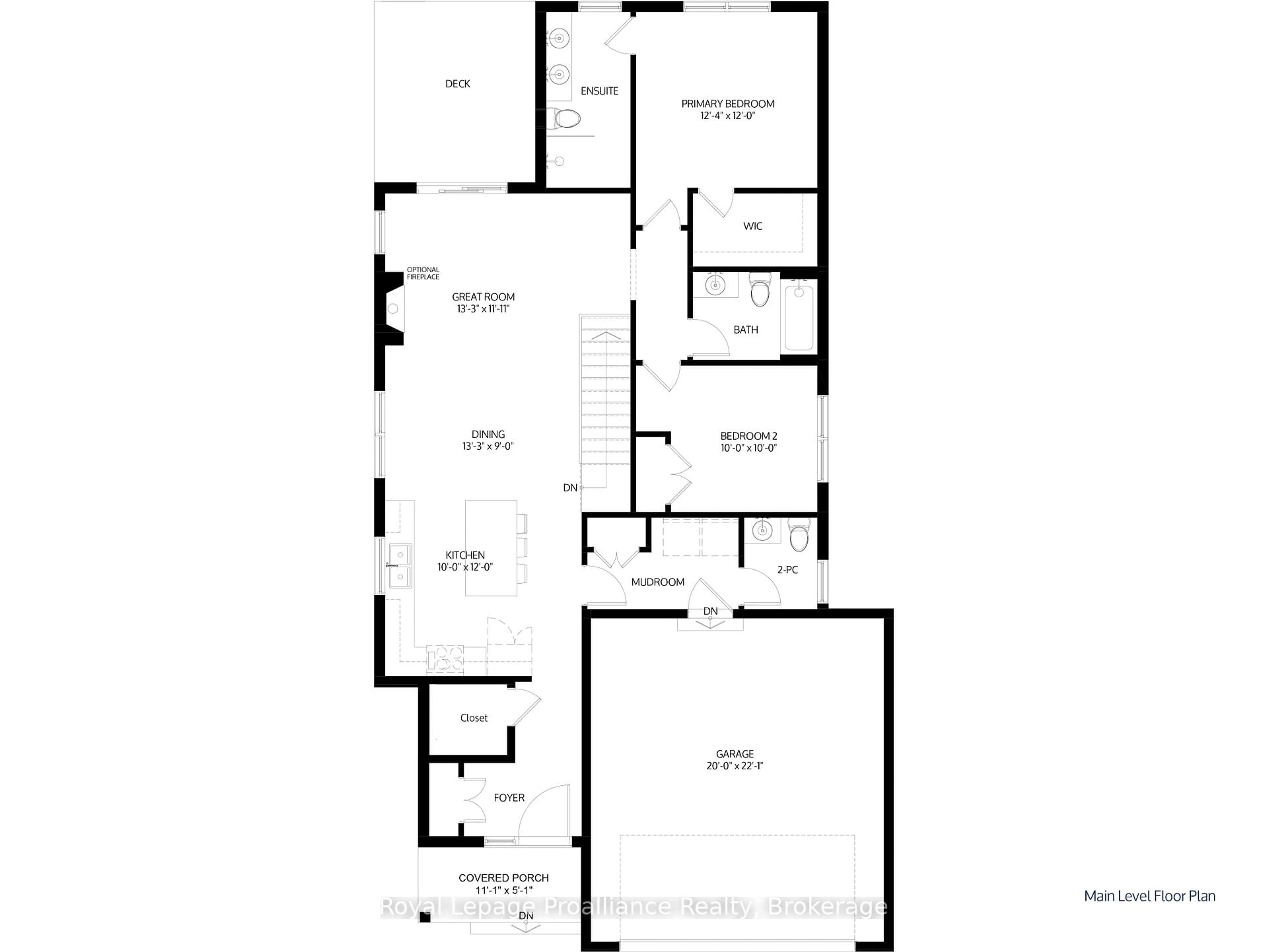 Floor plan for 11 Willowbrook St, Cramahe Ontario K0K 1S0
