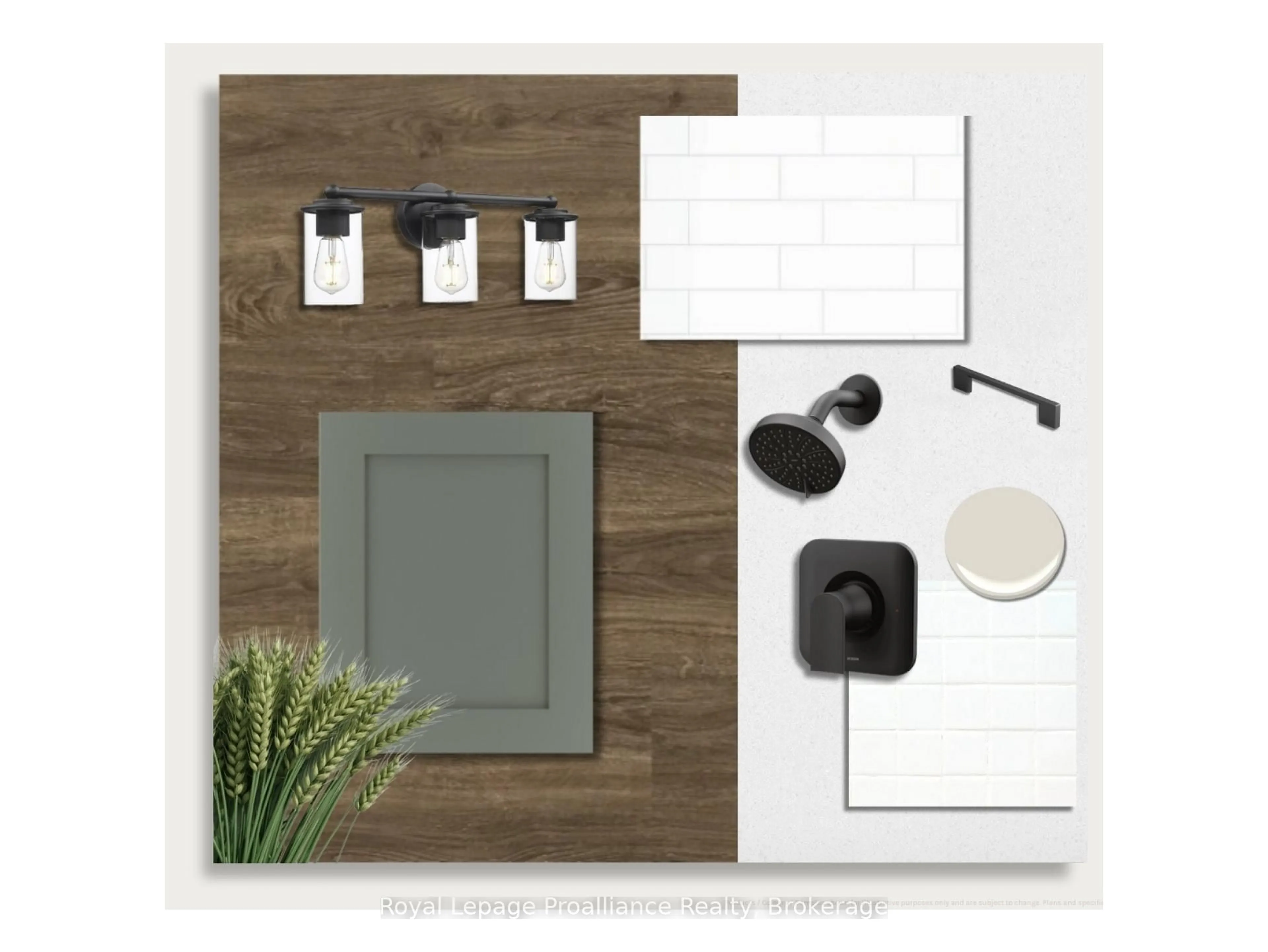 Contemporary bathroom, ceramic/tile floor for 11 Willowbrook St, Cramahe Ontario K0K 1S0