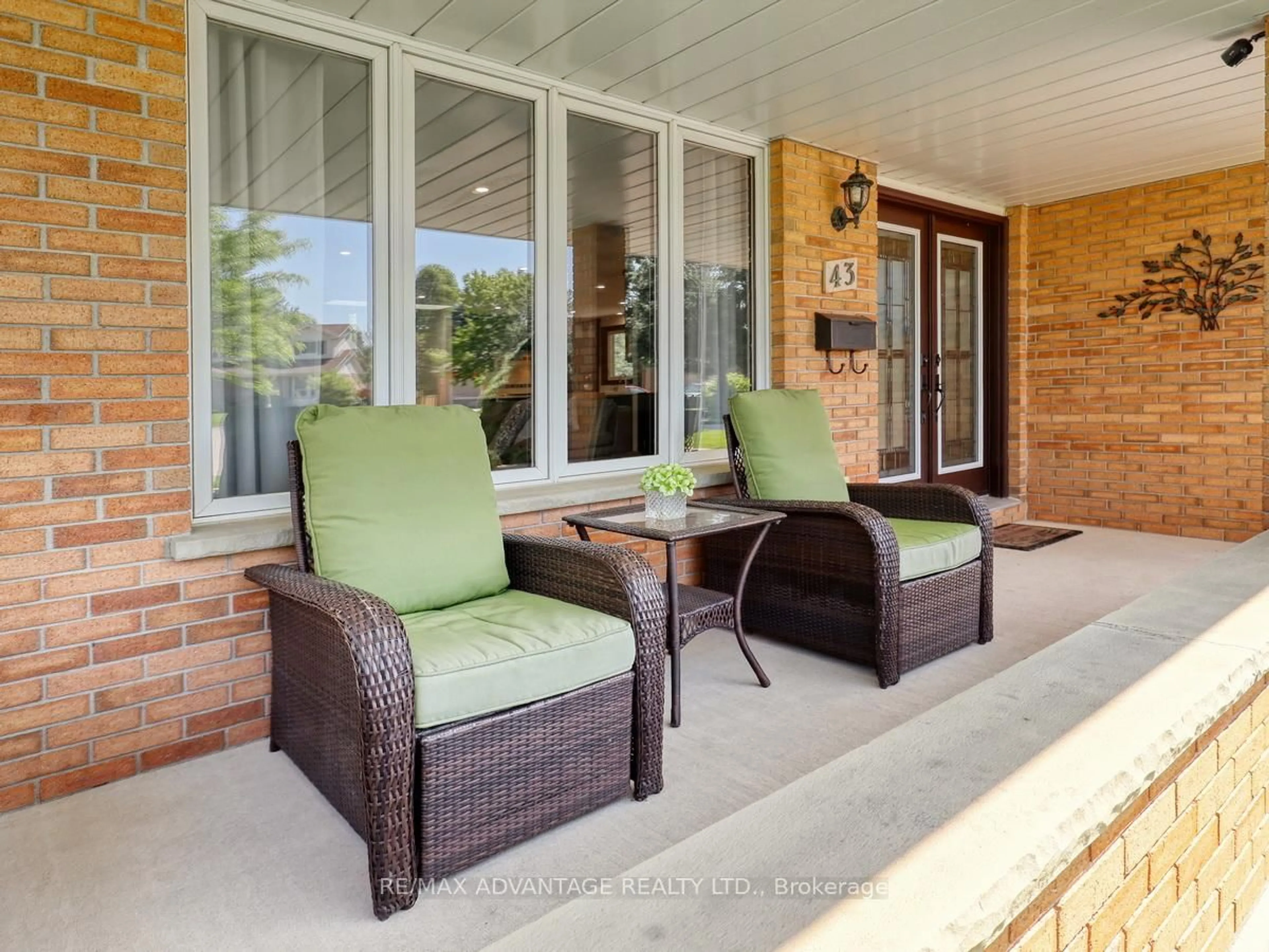Patio, water/lake/river/ocean view for 43 Lynngate Grve, London South Ontario N6K 3S7