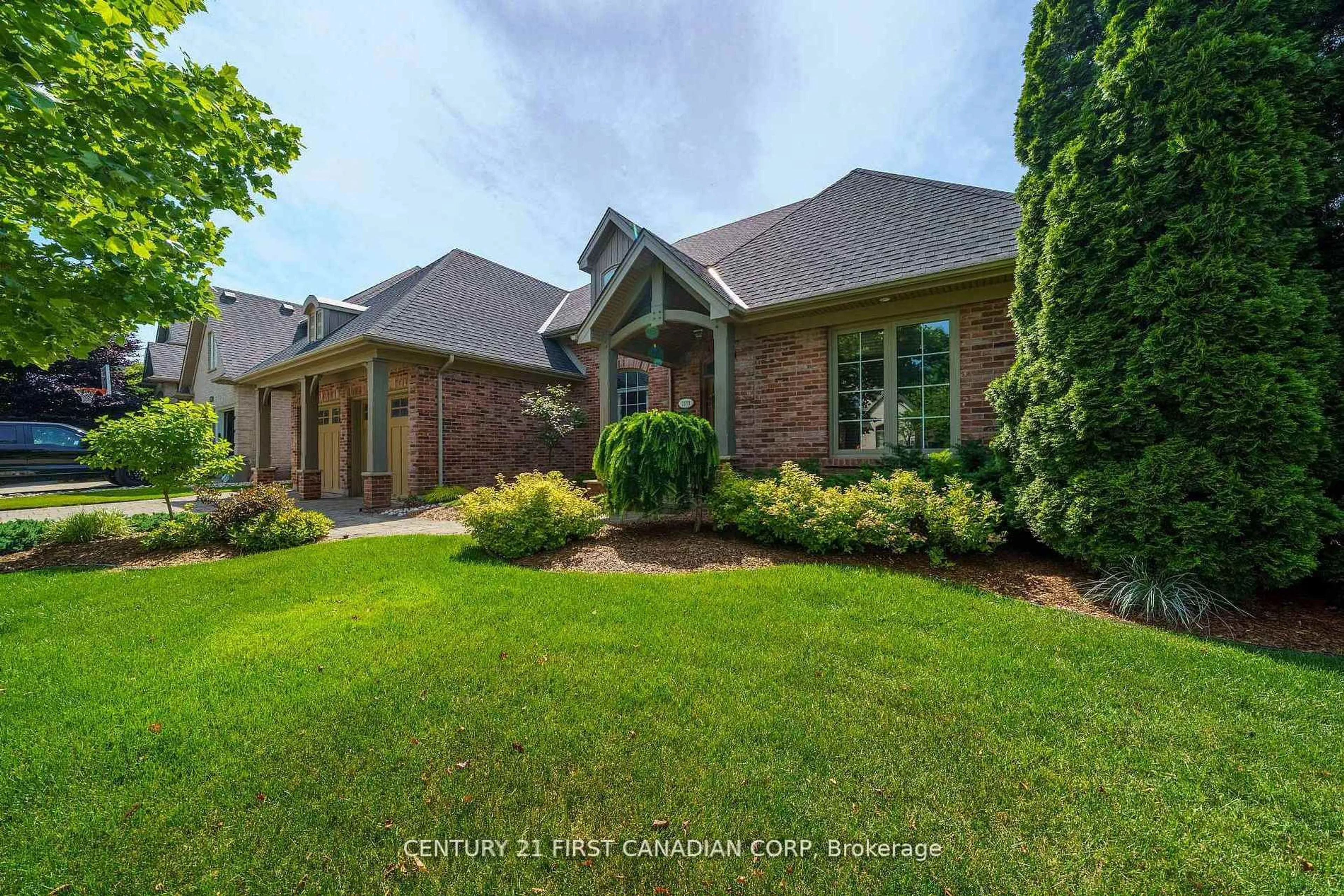 Home with brick exterior material, street for 2091 Valleyrun Blvd, London North Ontario N6G 5M7