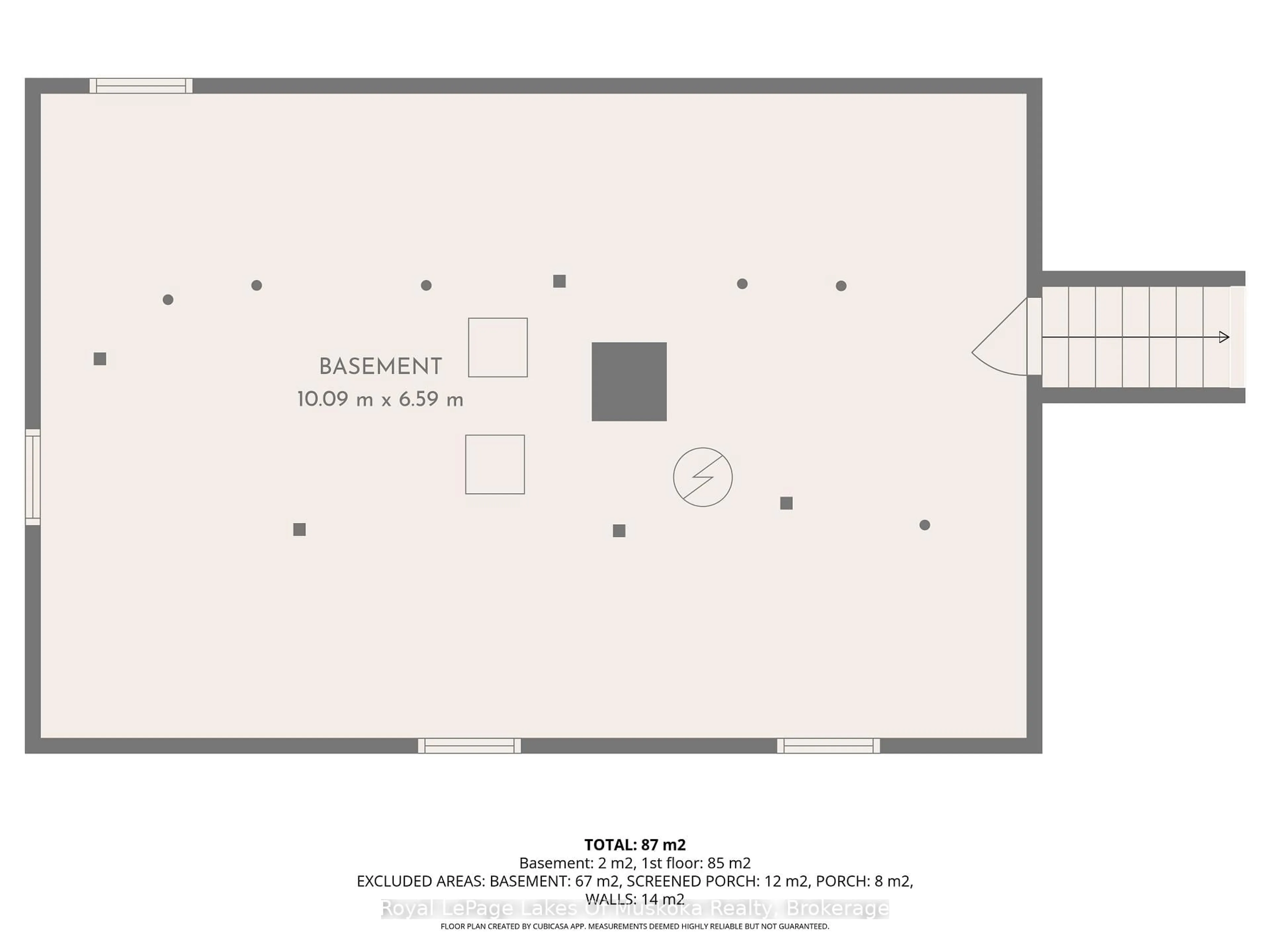 Floor plan for 1003 Kelly Rd, Lake of Bays Ontario P0B 1A0