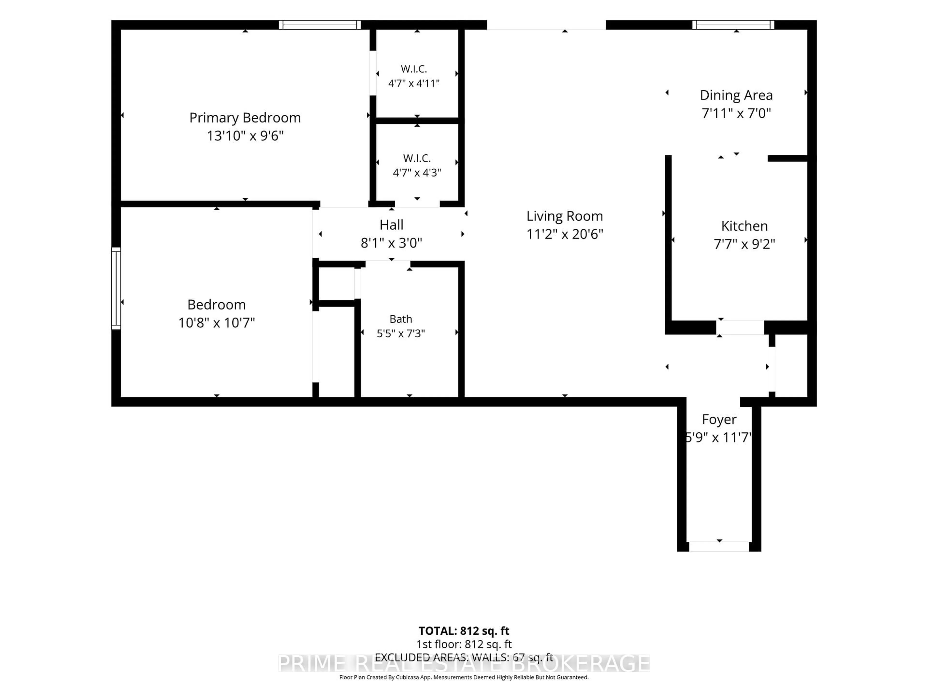 Floor plan for 1106 Jalna Blvd #105, London South Ontario N6E 2R9