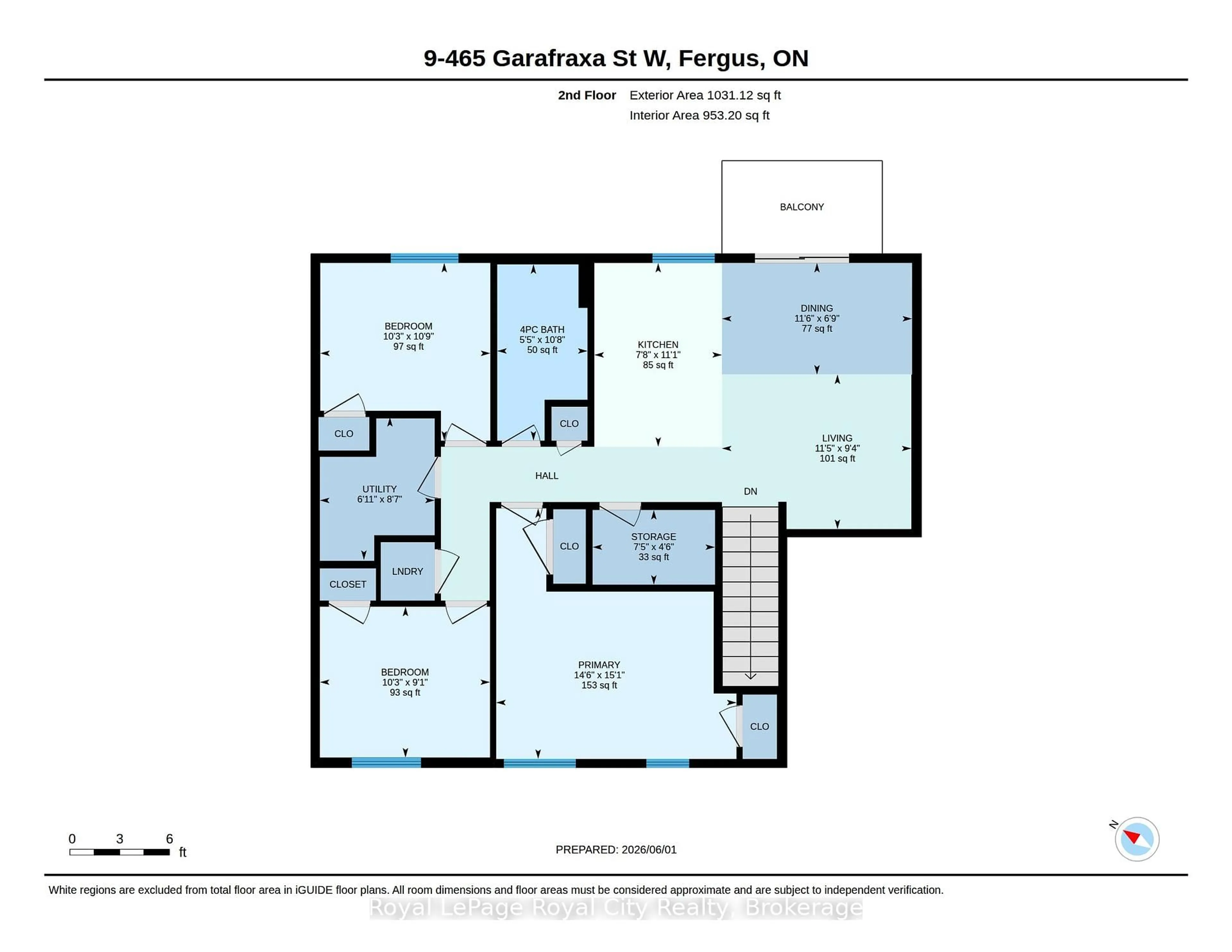 Floor plan for 465 Garafraxa St #9, Centre Wellington Ontario N1M 0L6