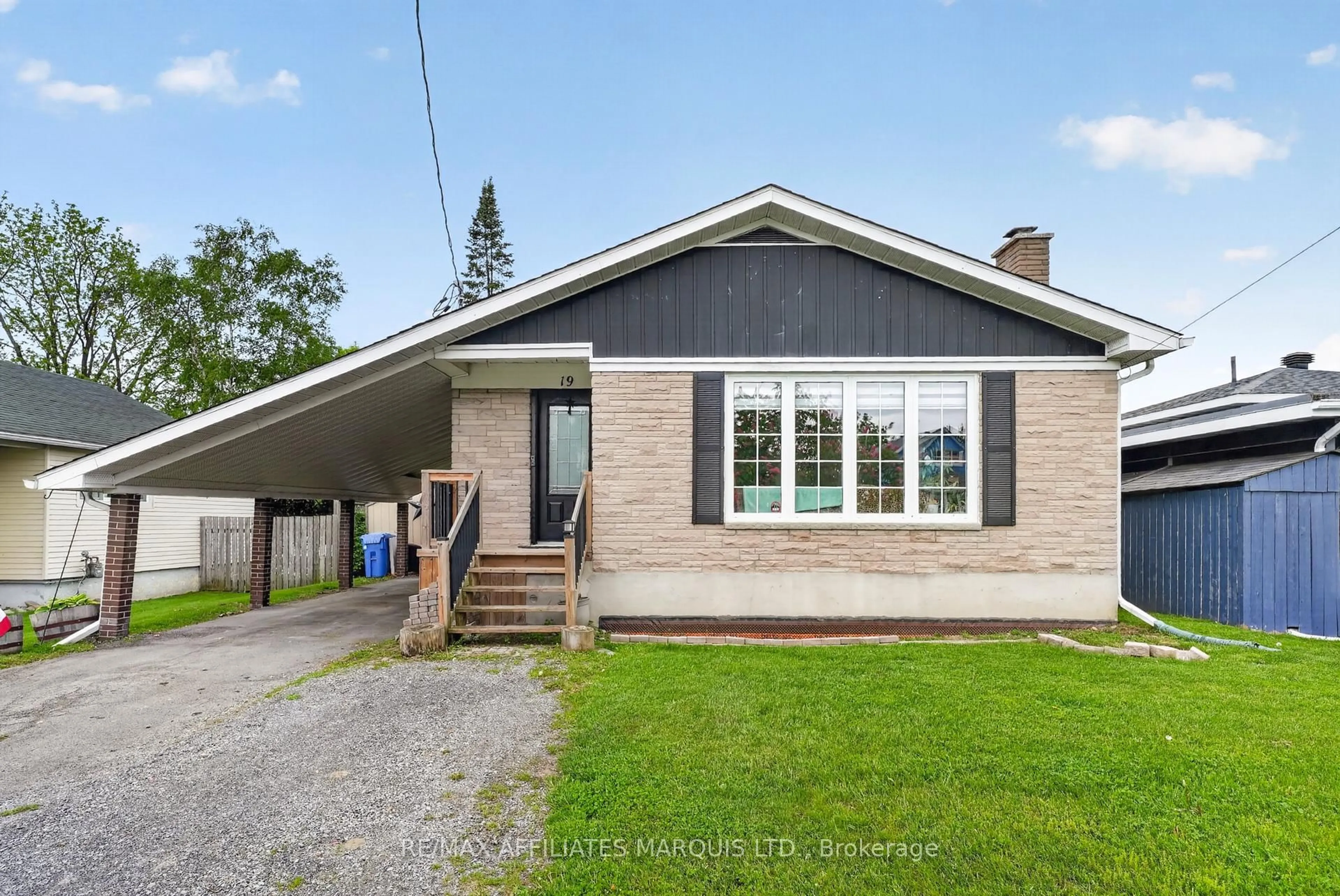 Home with brick exterior material, street for 19 Dunbar Ave, Cornwall Ontario K6H 5M6